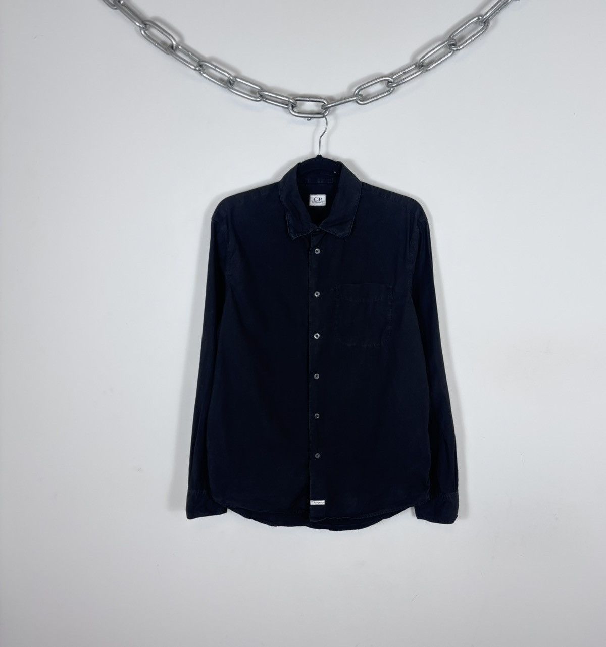 C.P. Company C.P. Company Vintage Men’s Black Long Sleeve Shirt Size US L / EU 52-54 / 3 - 1 Thumbnail