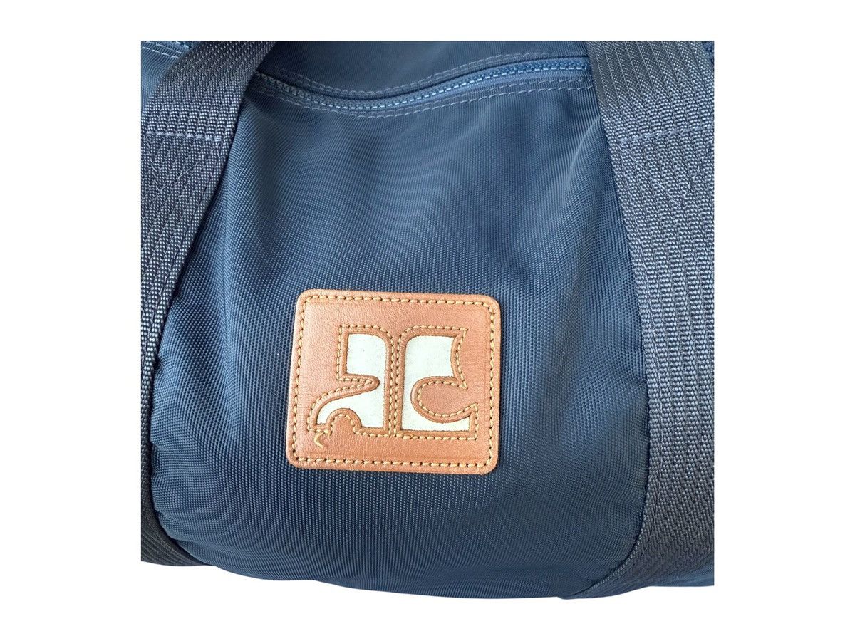 Courreges Vintage Courreges Logo Nylon Canvas Travel Bag & Pouch Bag Size ONE SIZE - 6 Thumbnail