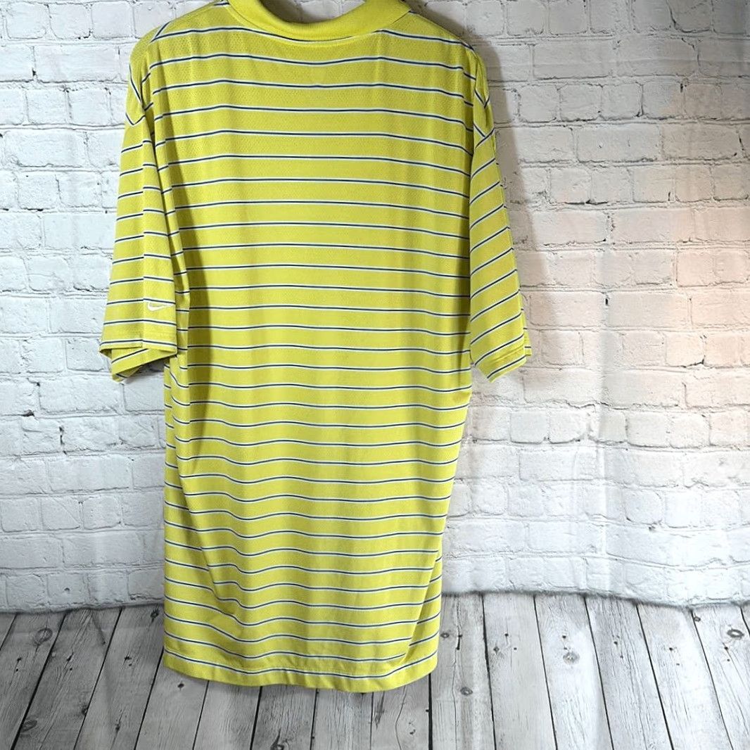 Nike Nike Golf Polo Shirt XL Mens Short Sleeve Yellow Size US XL / EU 56 / 4 - 4 Thumbnail