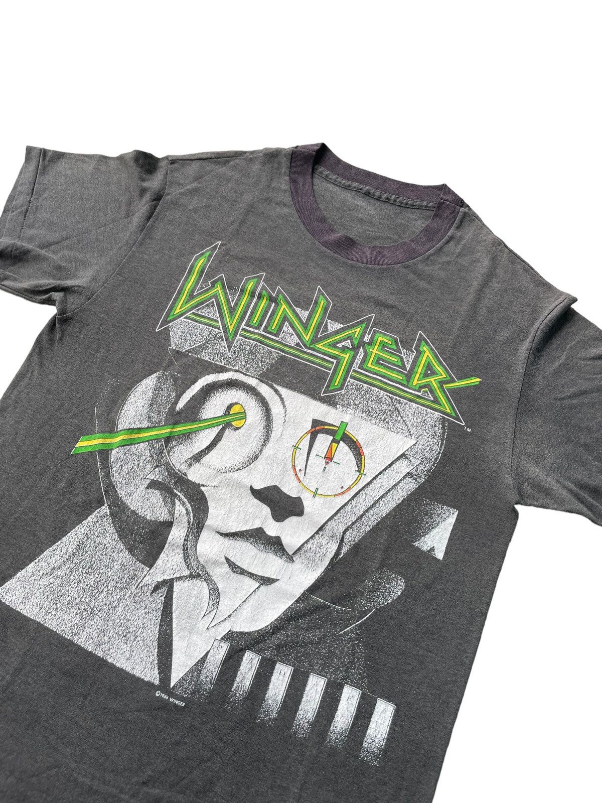 Band Tees × Vintage VTG 1988 Winger Too Tuff Too Tame Tour 1989 Size US S / EU 44-46 / 1 - 3 Thumbnail