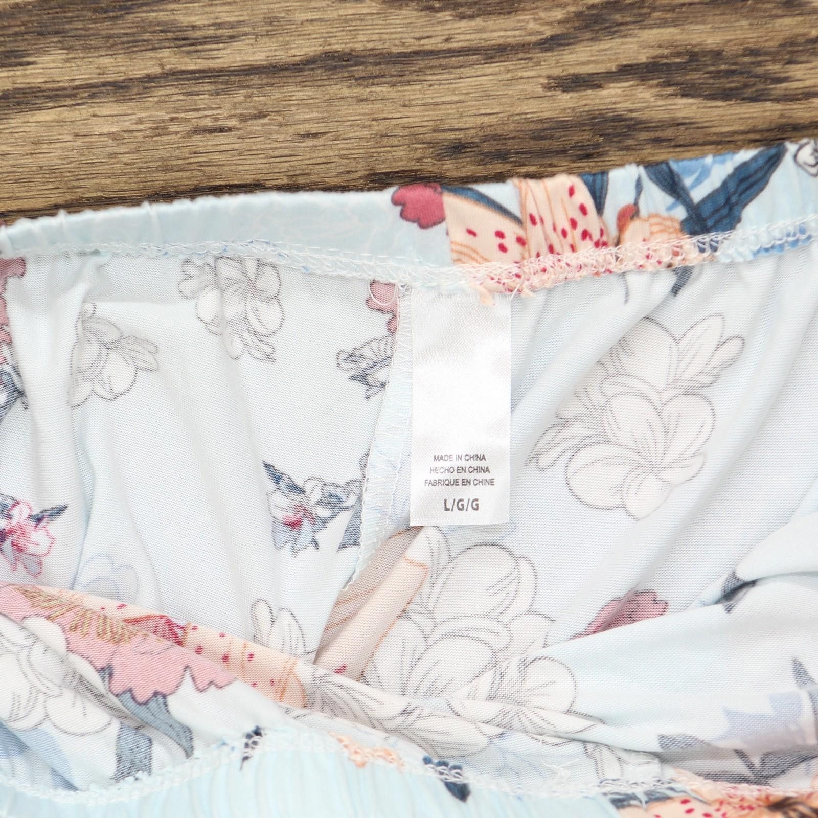 Other New Flora Nikrooz Accent Sleep Shorts T90882 Blue Floral L Size 36" / US 14 / IT 50 - 4 Thumbnail