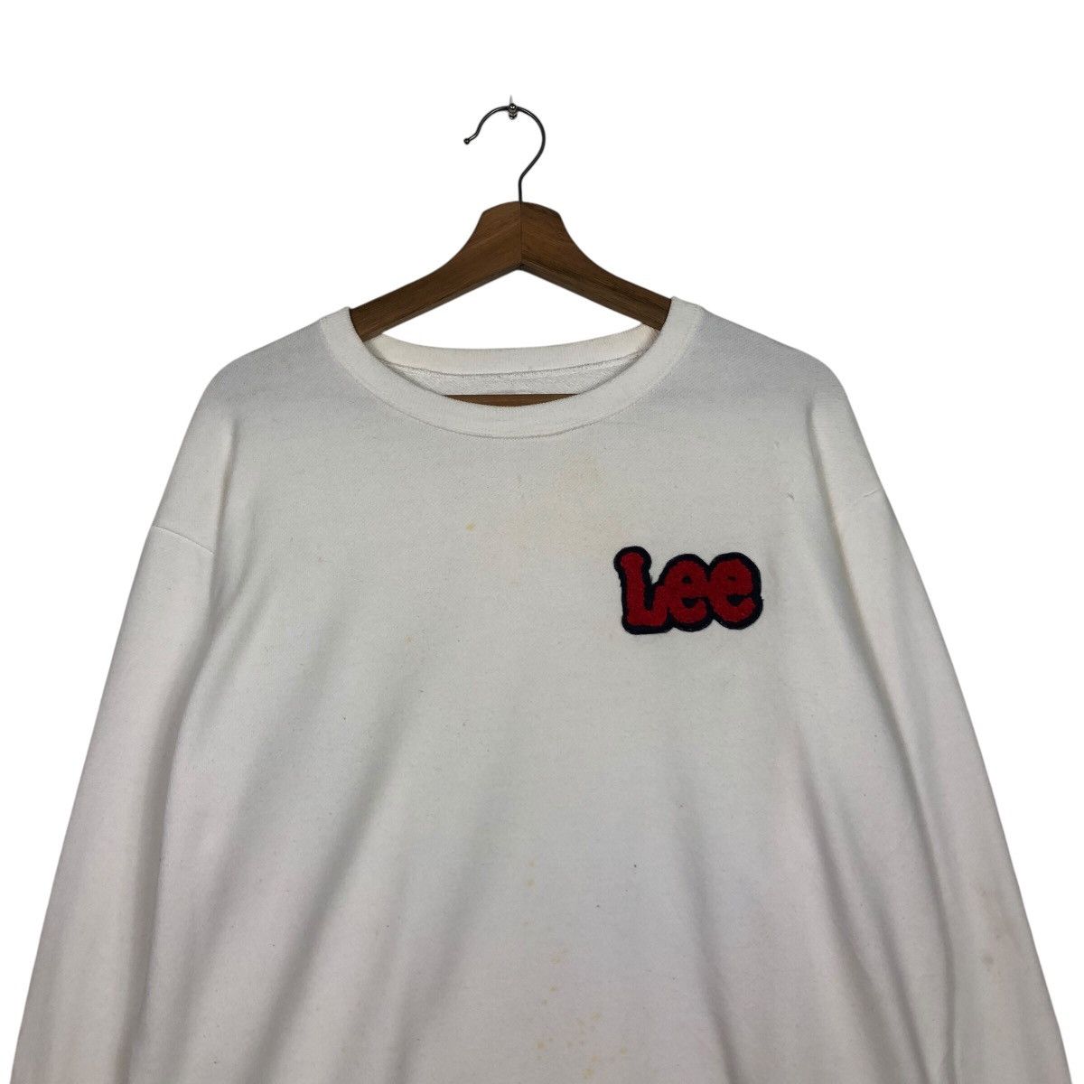 Japanese Brand 📌Vintage Sweatshirt Crewneck Lee Union Made Big Logo Size US L / EU 52-54 / 3 - 4 Thumbnail