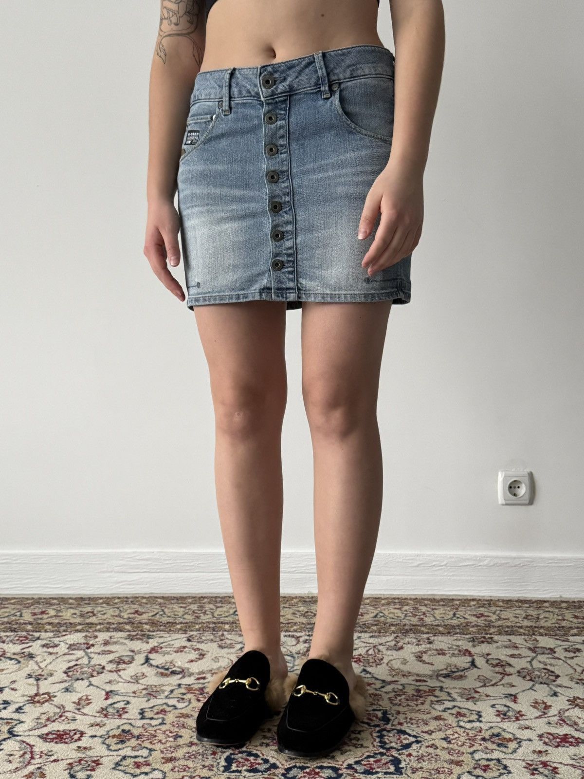 G-Star G-Star RAW Women’s Y2K Style Mini Jeans Skirt Size 26" / US 2 / IT 38 - 1 Thumbnail