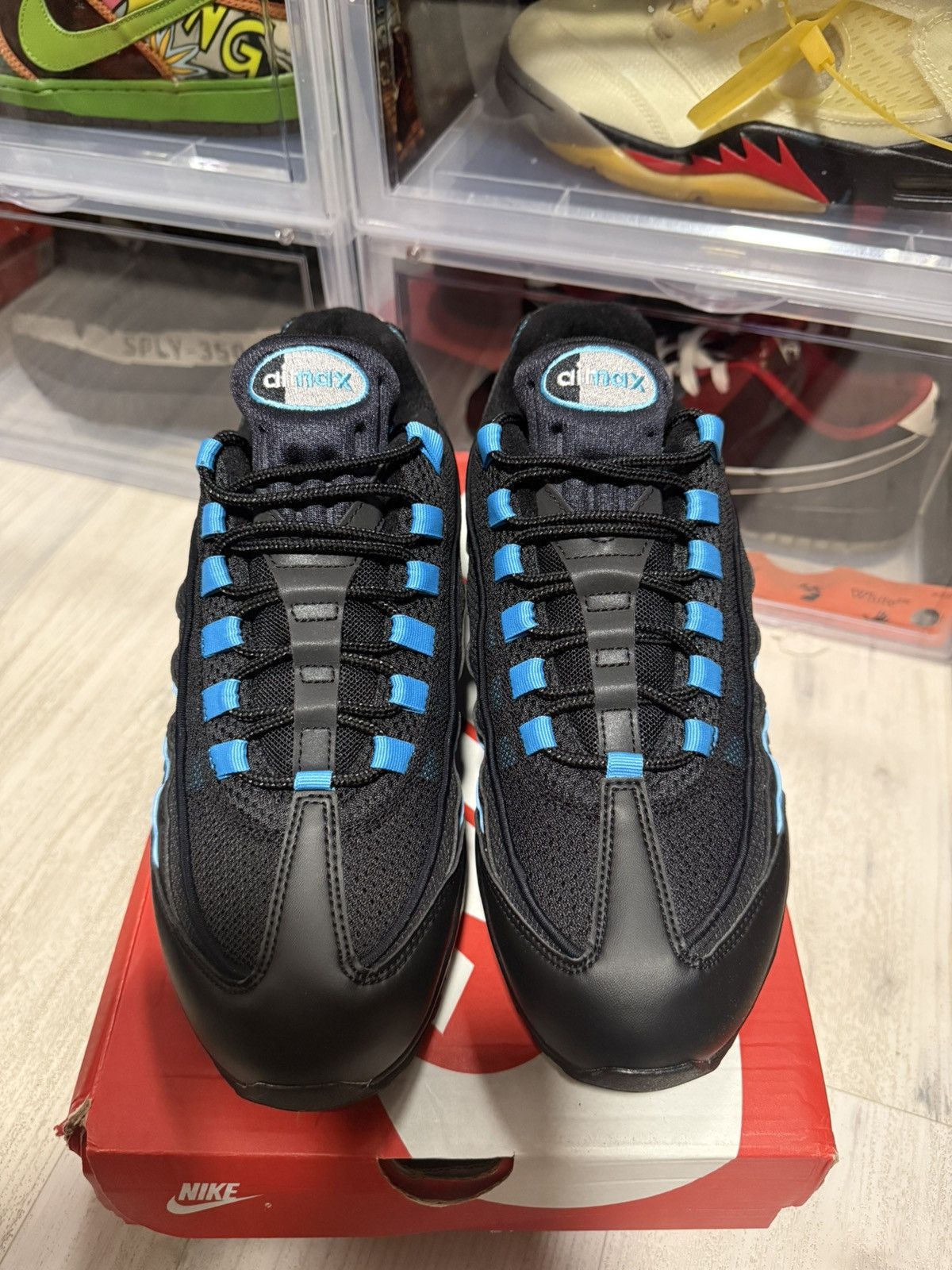 Nike Nike Air Max 95 OG Big Bubble Baltic Blue Size US 10 / EU 43 - 4 Thumbnail