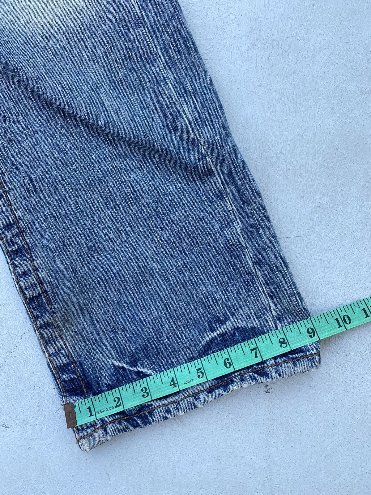 If Six Was Nine × Japanese Brand Fudge Distressed Denim Pants Size US 34 / EU 50 - 22 Thumbnail