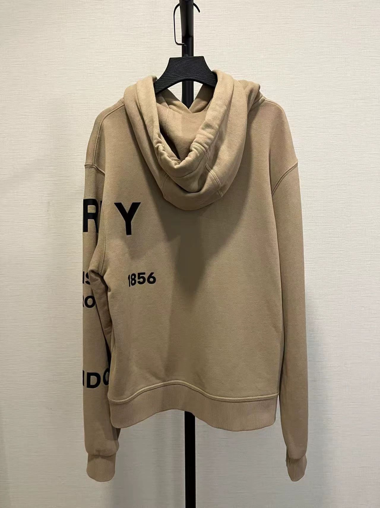 Burberry Burberry Khaki Logo Hoodie Unisex Size S Like New Size US S / EU 44-46 / 1 - 2 Thumbnail