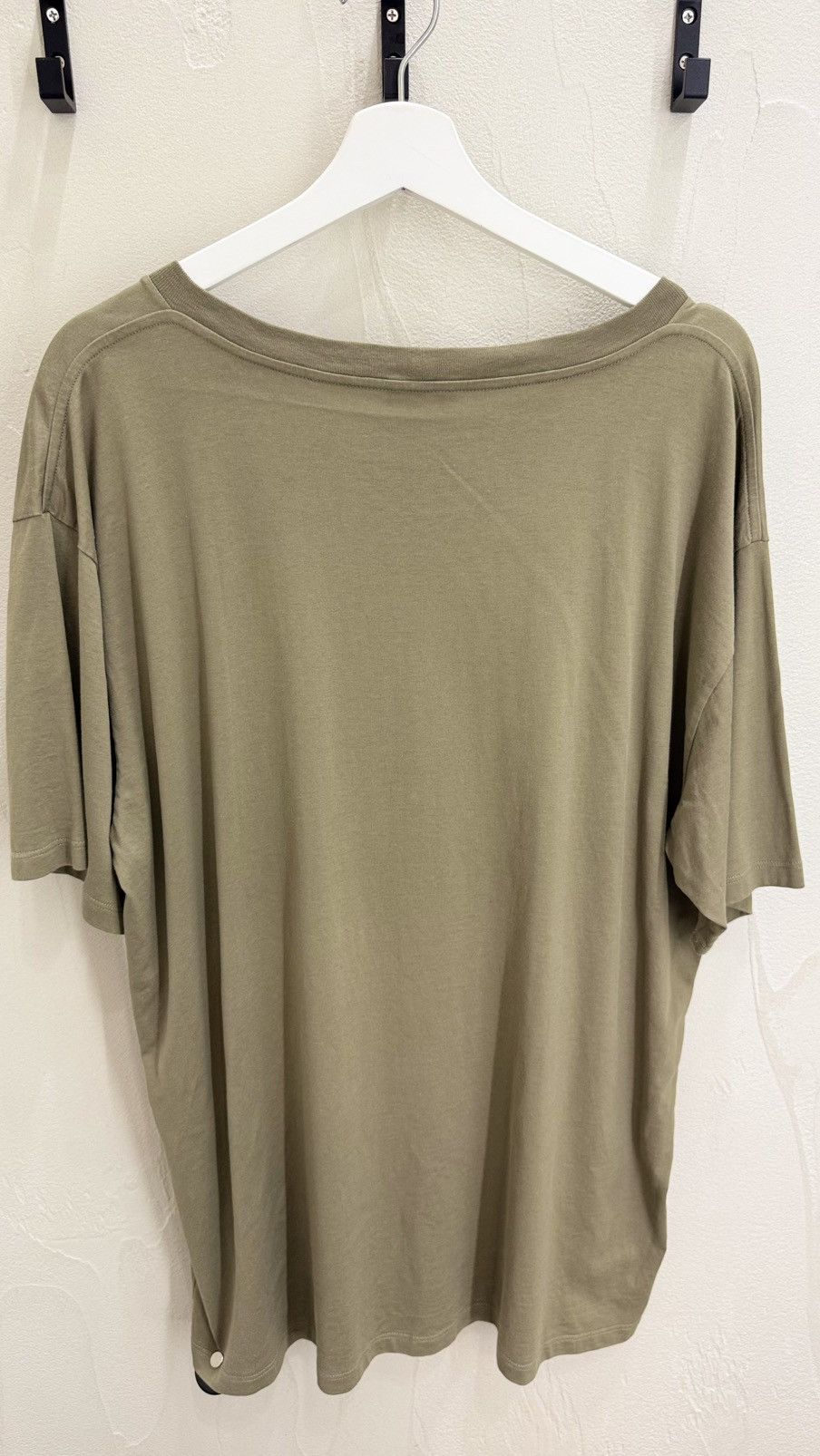 Celine Celine Loose Khaki T-Shirt Size US XL / EU 56 / 4 - 3 Thumbnail