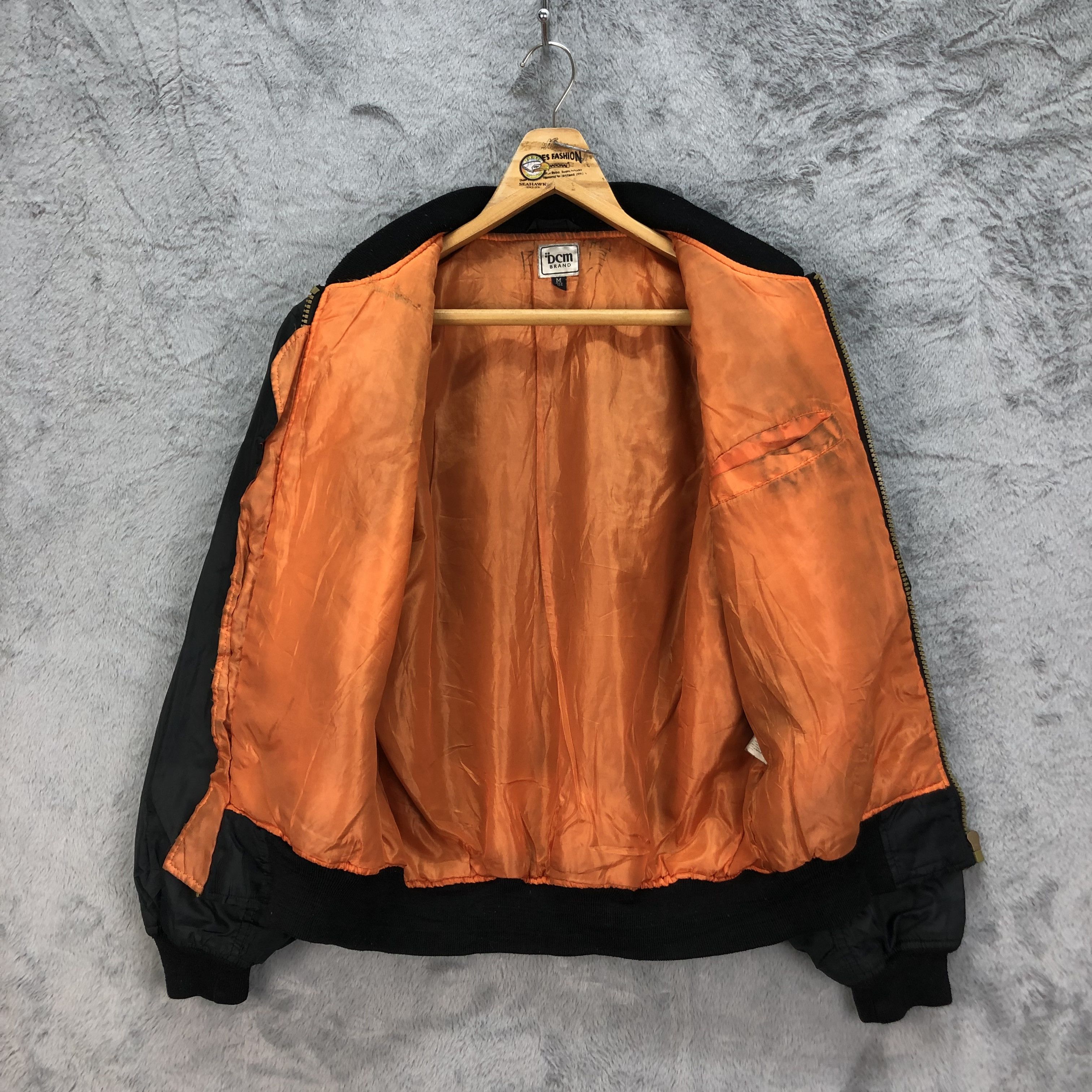 Japanese Brand TRASHED DCM BRAND BOMBERS FLIGHT JACKET #4994-35 Size US M / EU 48-50 / 2 - 8 Thumbnail