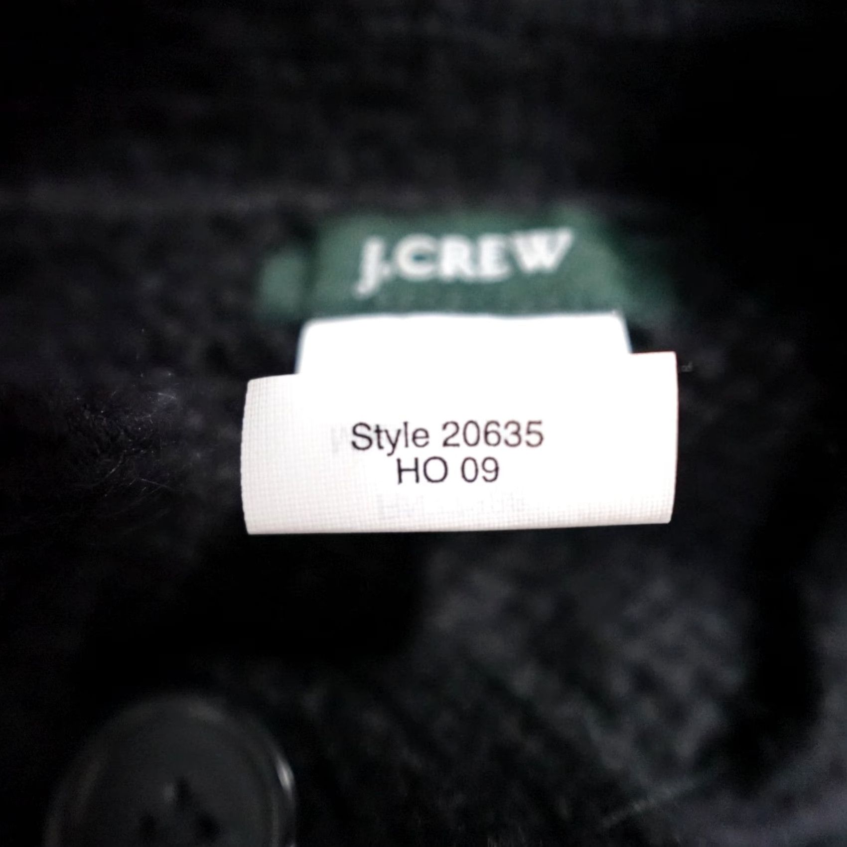 J.Crew J.Crew Sweater Cardigan Black Open Front Superfine Alpaca Merino Womens S Small Mock Neck Raglan Sleeve Knit Open Front Cardigan Womens BlackJ.Crew Size S / US 4 / IT 40 - 2 Thumbnail