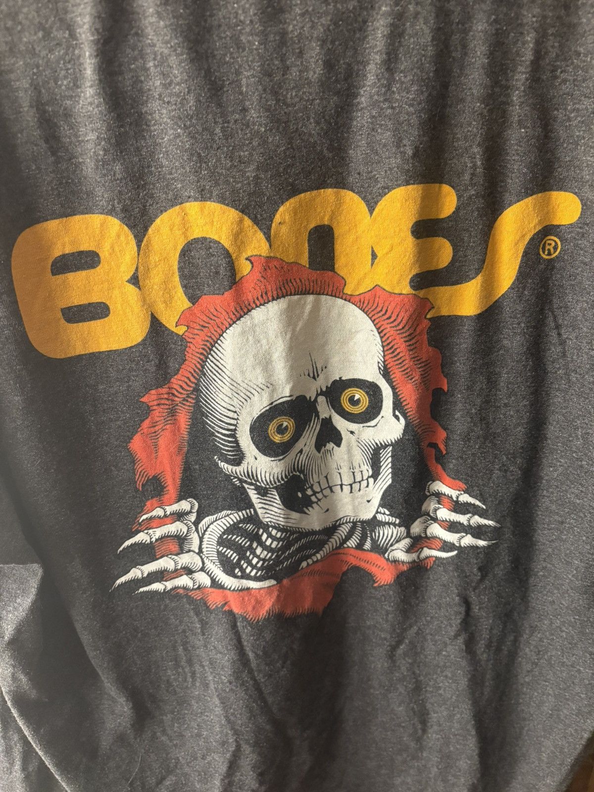 Vintage Bones Skate Shirt Size US L / EU 52-54 / 3 - 3 Thumbnail