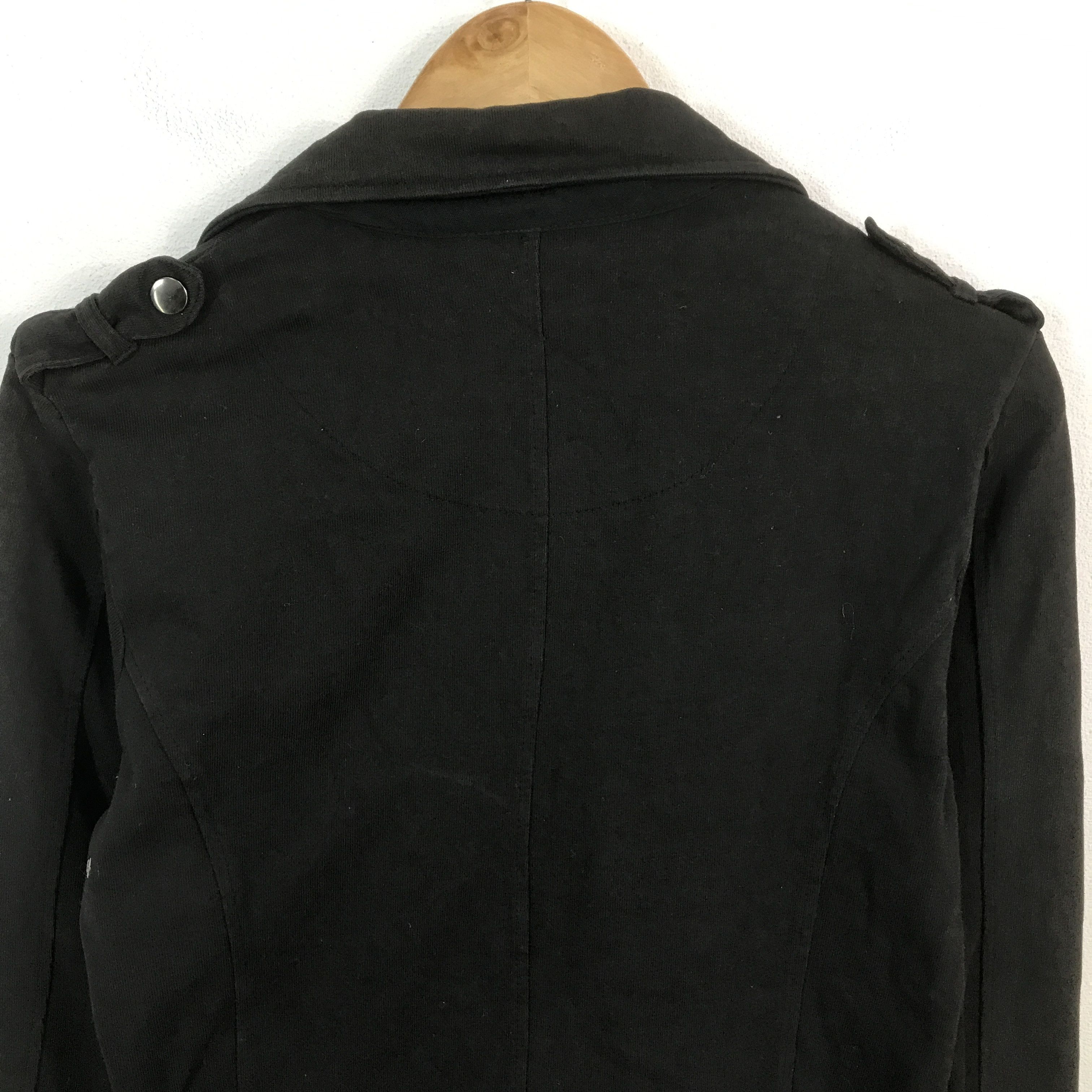 Japanese Brand place piano Japan Black punk Bono design jacket Size US M / EU 48-50 / 2 - 4 Thumbnail