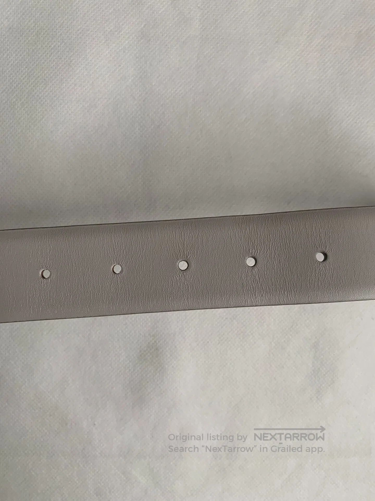 Salvatore Ferragamo Ferragamo Unisex Leather Belt. Size ONE SIZE - 7 Thumbnail