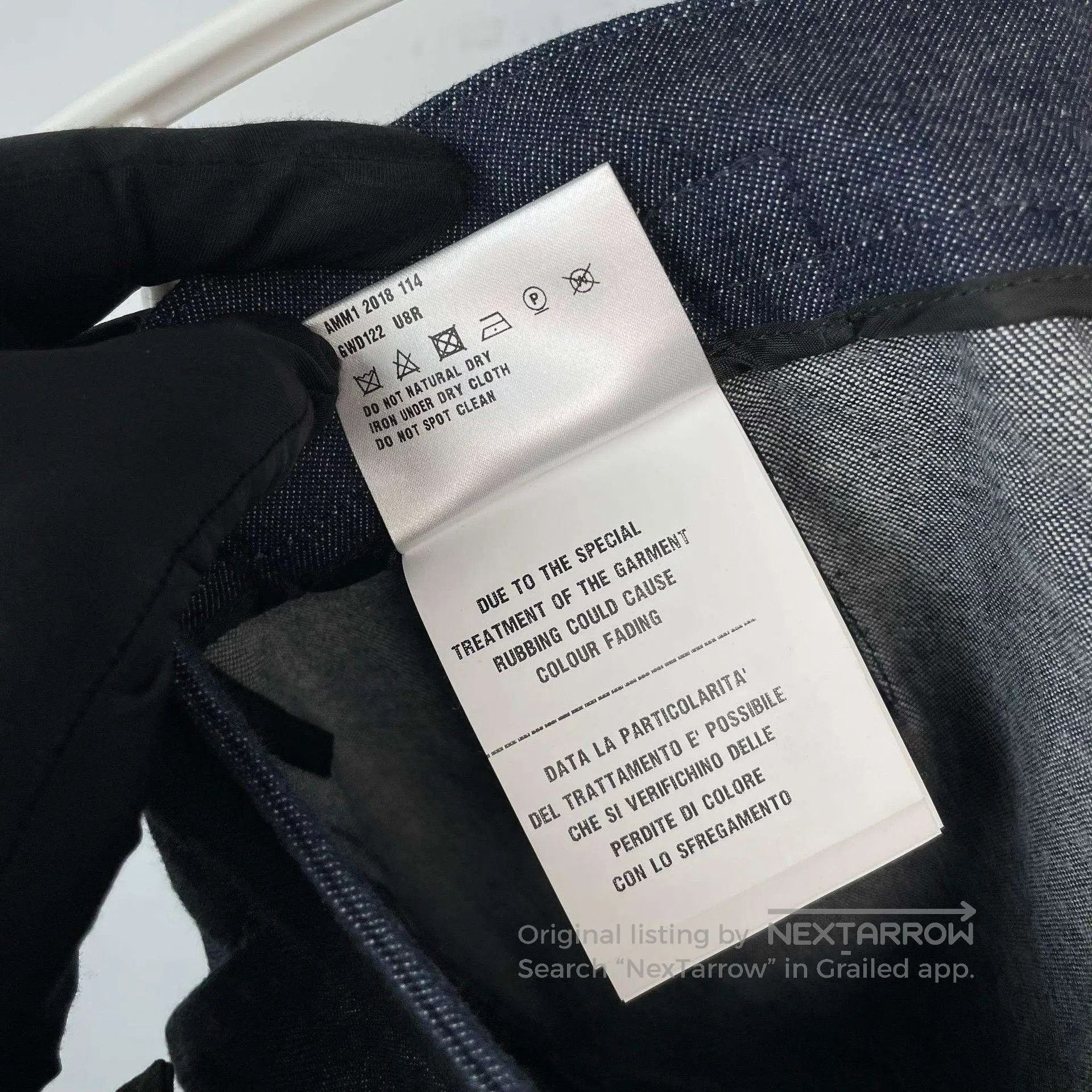 Miu Miu Miumiu Logo Denim Mini Skirt. Size 39" - 7 Thumbnail