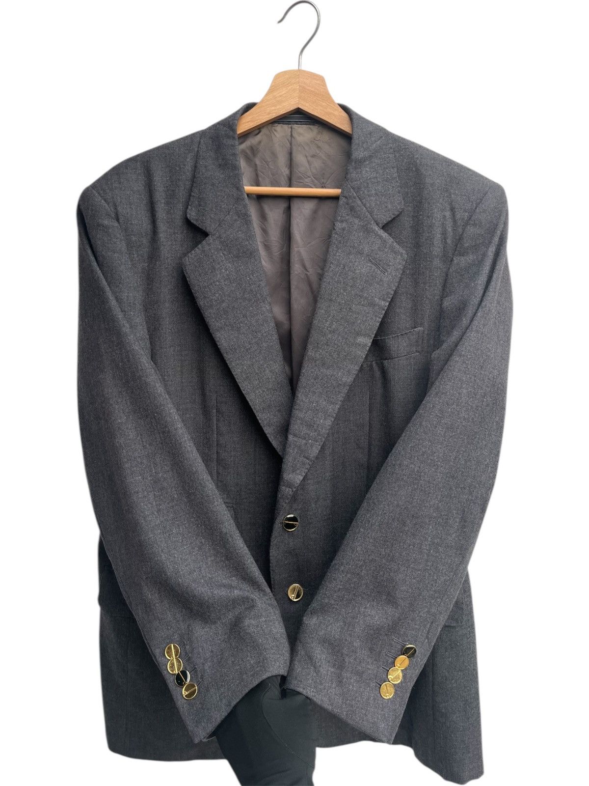 Alfred Dunhill Dunhill Wool Tailored Blazer Made in Italy Size US M / EU 48-50 / 2 - 7 Thumbnail
