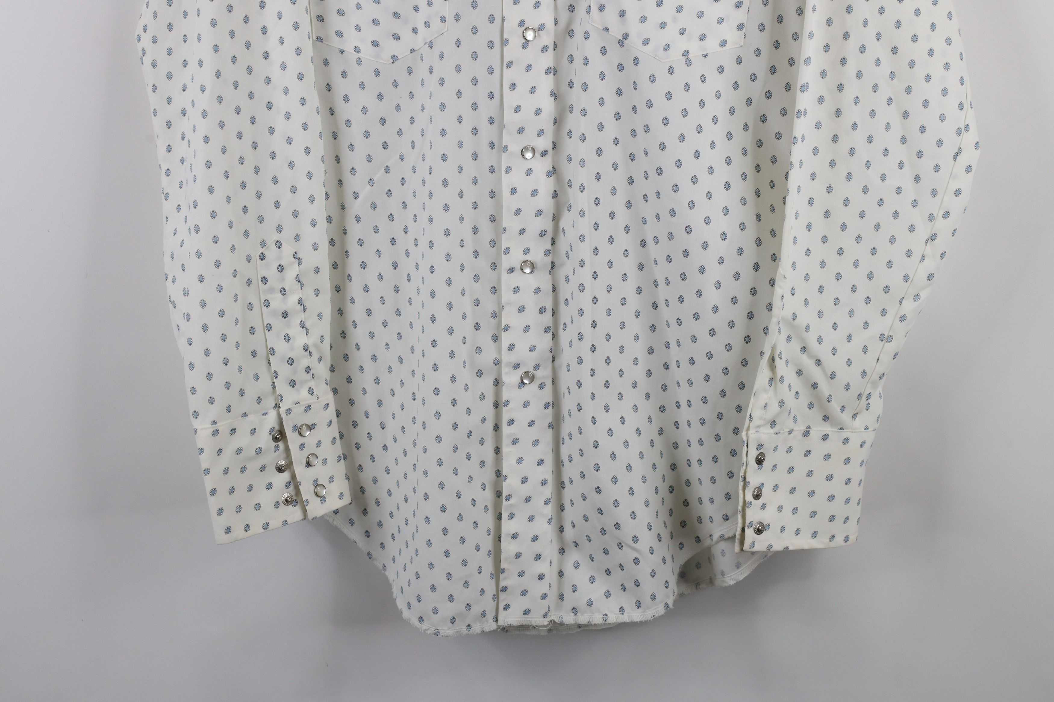 Vintage Vintage 70s Rockabilly Western Cowboy Snap Button Shirt Size US M / EU 48-50 / 2 - 3 Thumbnail