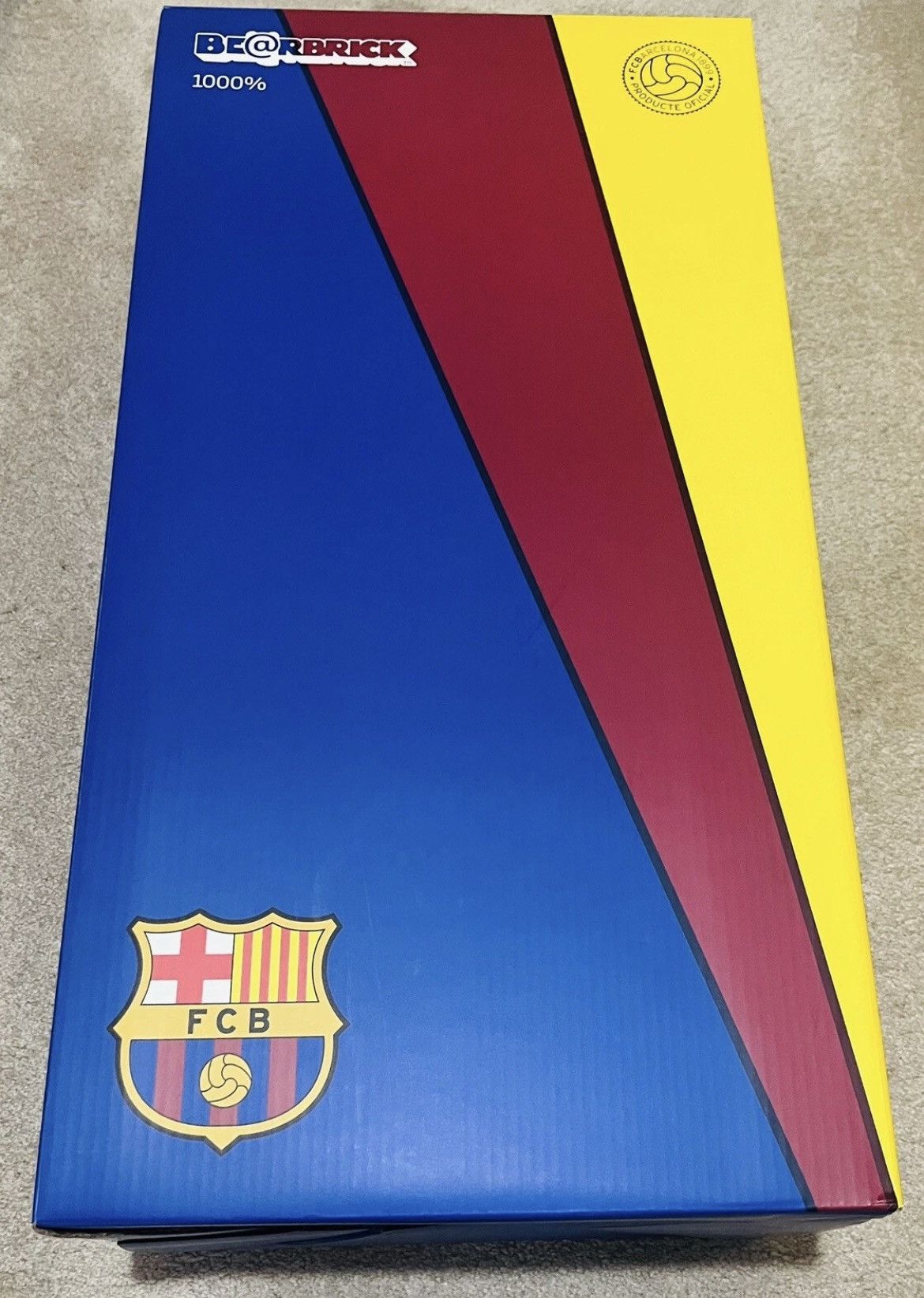 Medicom Toy FC Barcelona x Bearbrick 1000 Size ONE SIZE - 15 Thumbnail