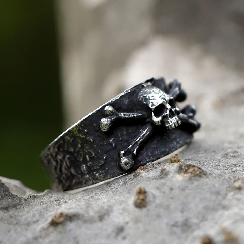 Japanese Brand × Vintage Pirate skull ring Size ONE SIZE - 1 Thumbnail