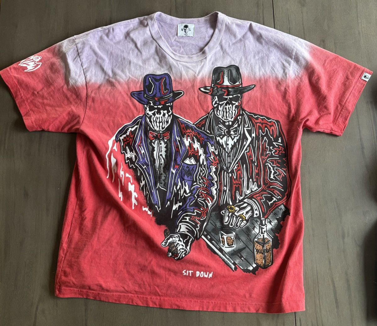 Warren Lotas Warrne Lotas Sit down Gambler tee Size US XL / EU 56 / 4 - 1 Thumbnail