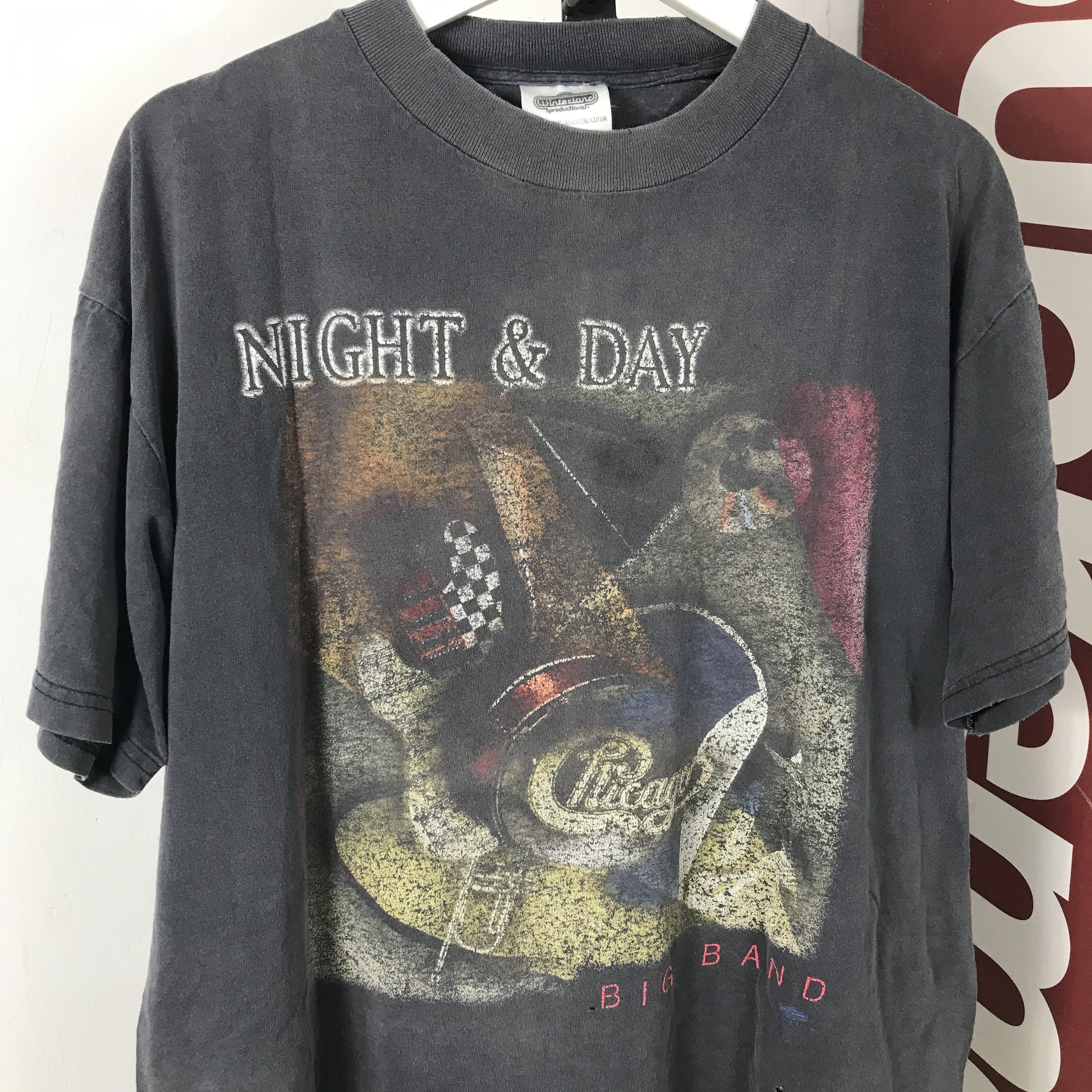 Jazz Cartier original sunfaded 90s jazz Band Chicago day&night World Tour Size US L / EU 52-54 / 3 - 3 Thumbnail