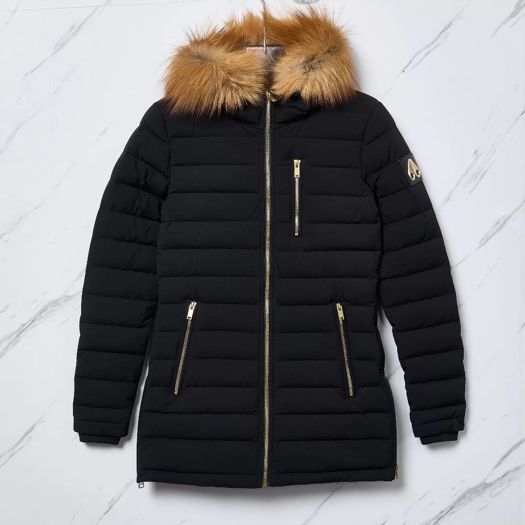 Moose Knuckles Moose Knuckles Women's Black Down Jacket Size M / US 6-8 / IT 42-44 - 1 Thumbnail