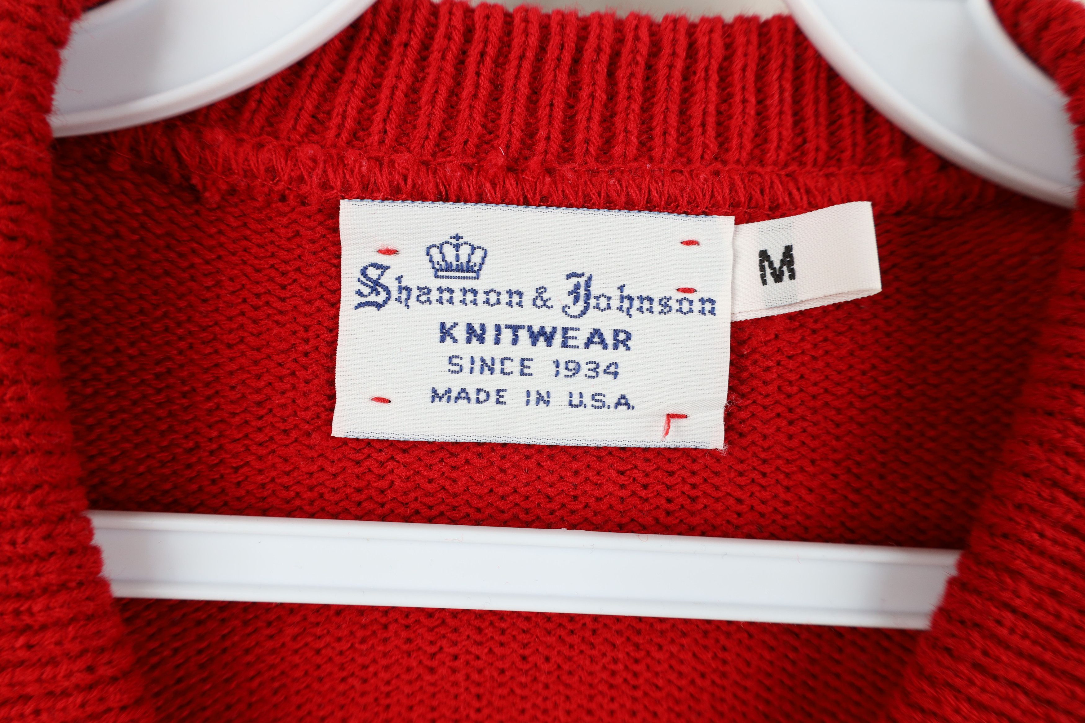 Vintage Vintage 70s Streetwear Varsity Letterman Sweater Red USA Size US M / EU 48-50 / 2 - 4 Thumbnail