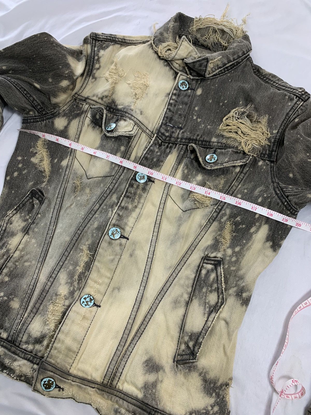 GOA GOA undefined distress jacket vkei style punkgoth archives Size US M / EU 48-50 / 2 - 16 Thumbnail