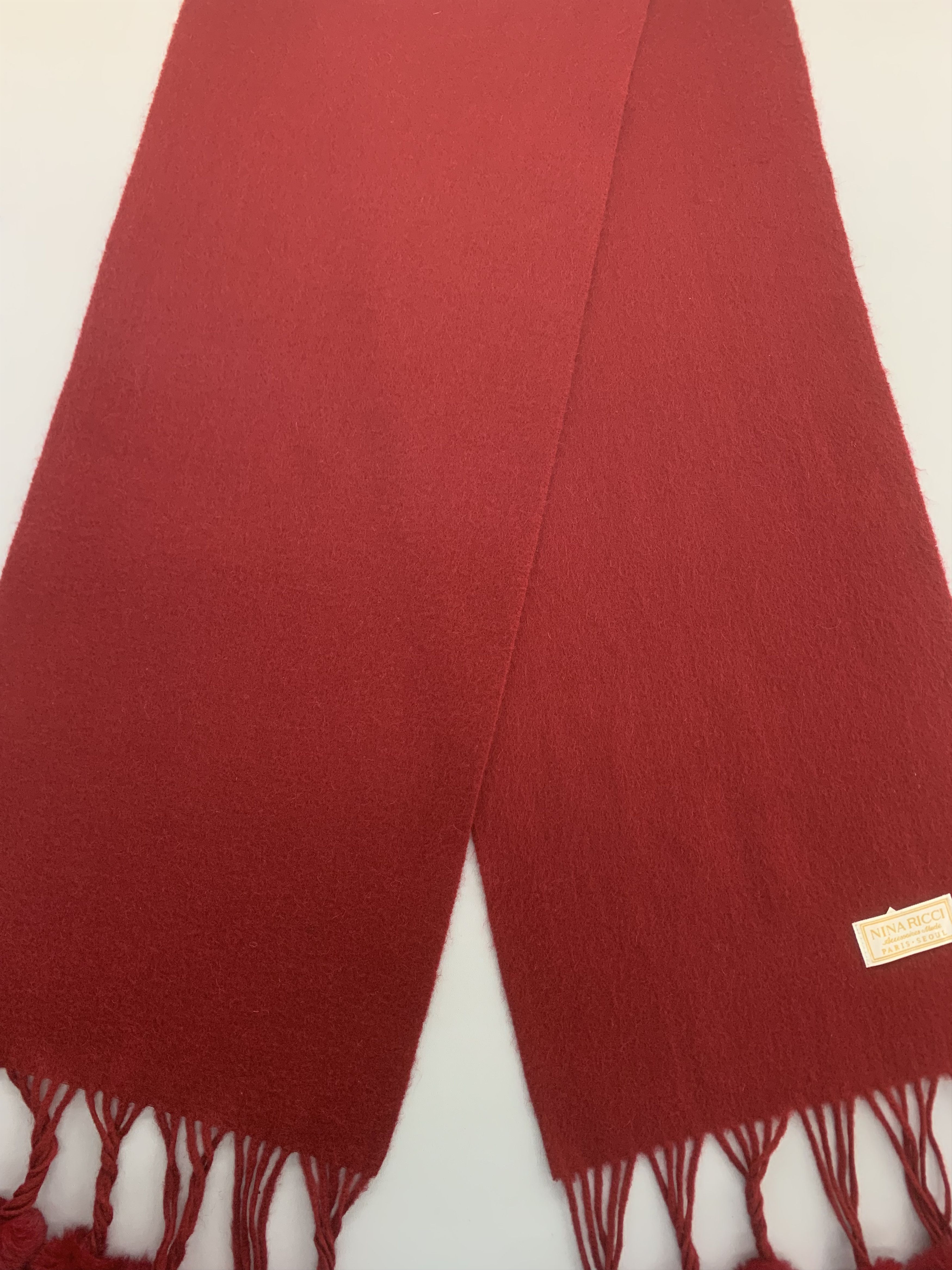 Nina Ricci Nina Ricci Scarf Wool Muffler Neck Wrap BL3007 Size ONE SIZE - 3 Thumbnail