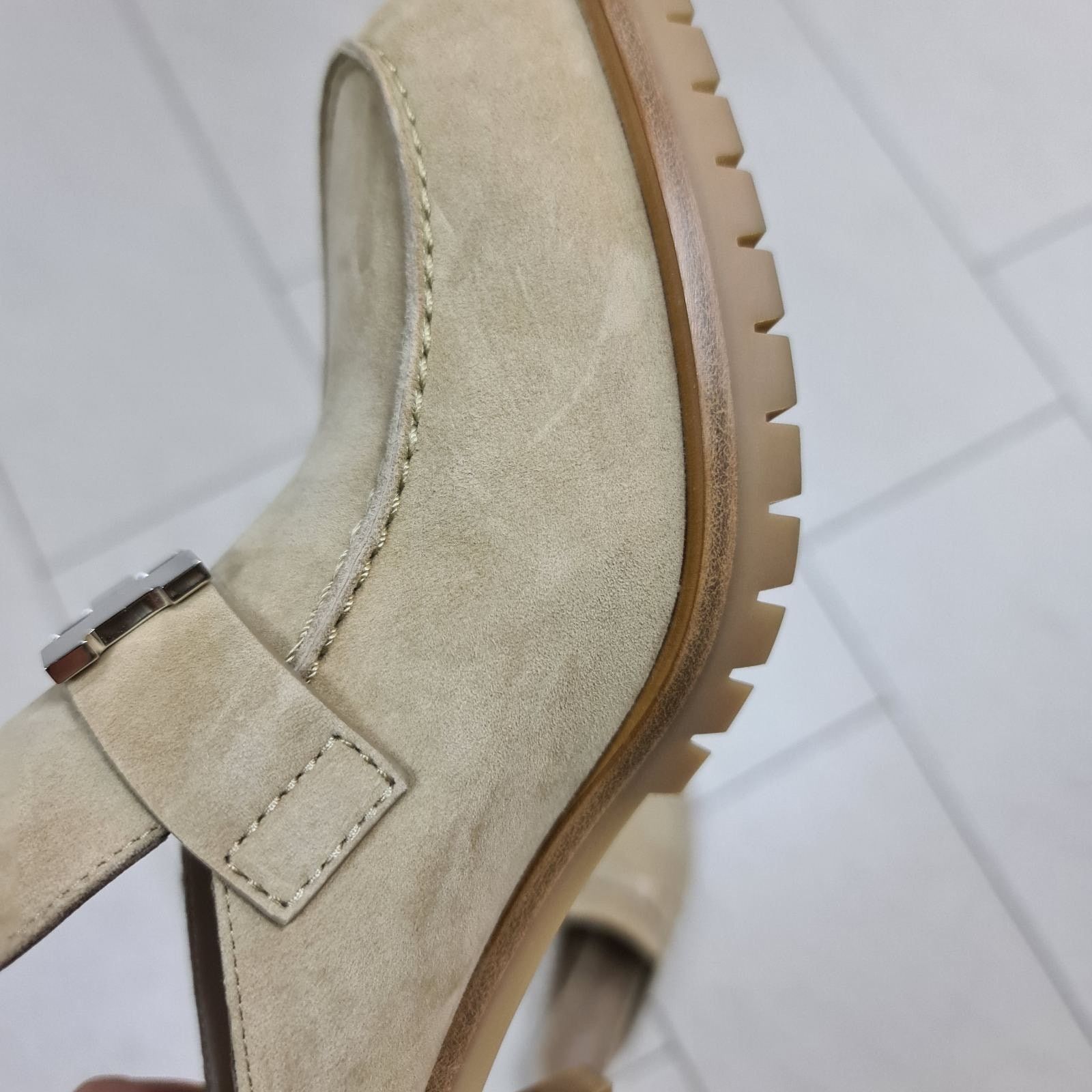 Hermes Hermès Flore 60 Suede Mules Sz.40.5 Size US 10.5 / IT 40.5 - 12 Thumbnail