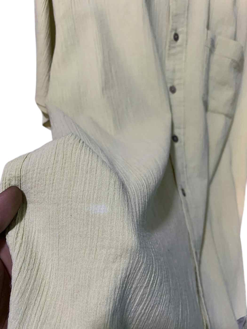 Burberry × Vintage Vintage burberrys pleated shirt Size US XL / EU 56 / 4 - 9 Thumbnail
