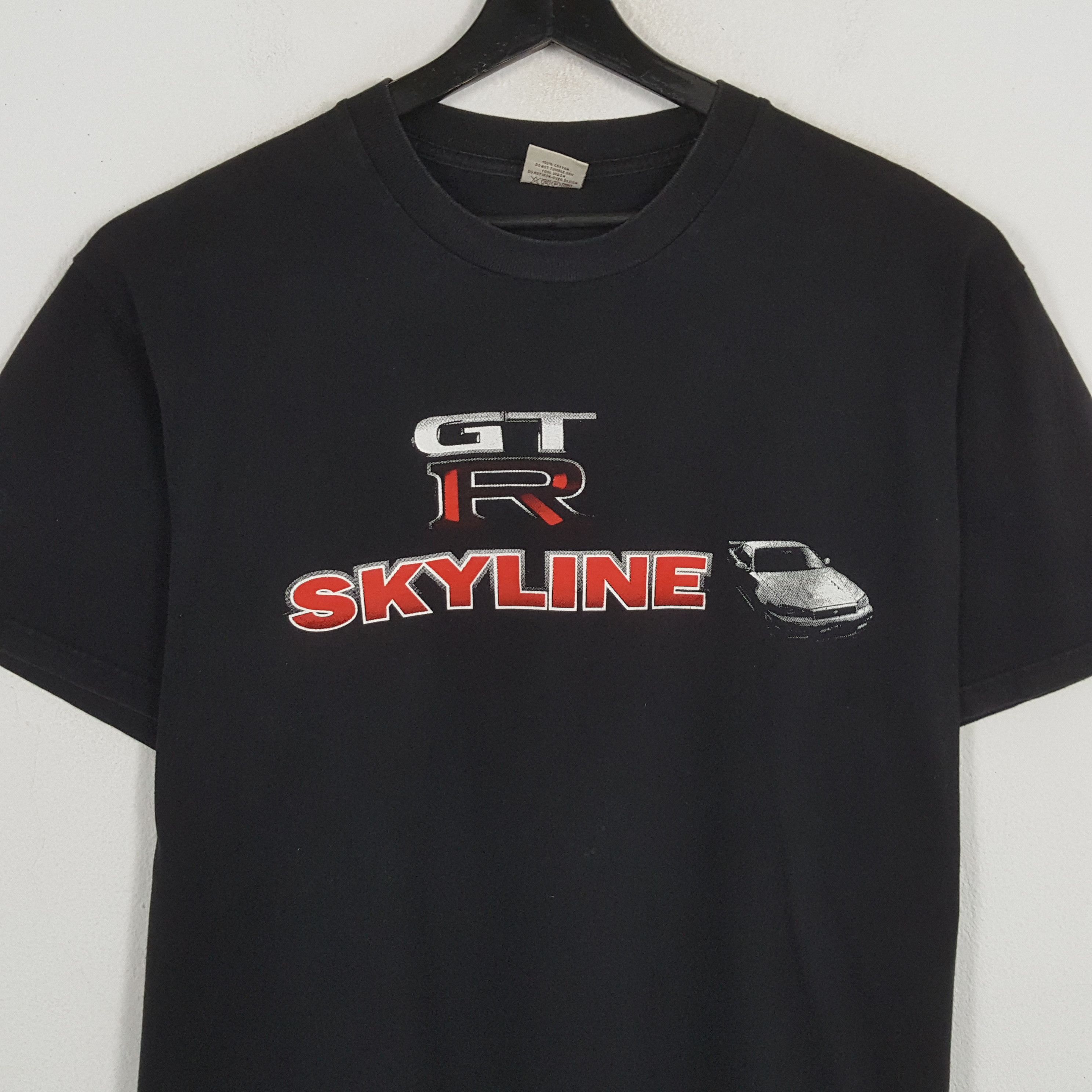 Japanese Brand × Vintage NISSAN SKYLINE GTR Japanese Motorsports Brand Tshirt Size US XL / EU 56 / 4 - 4 Thumbnail