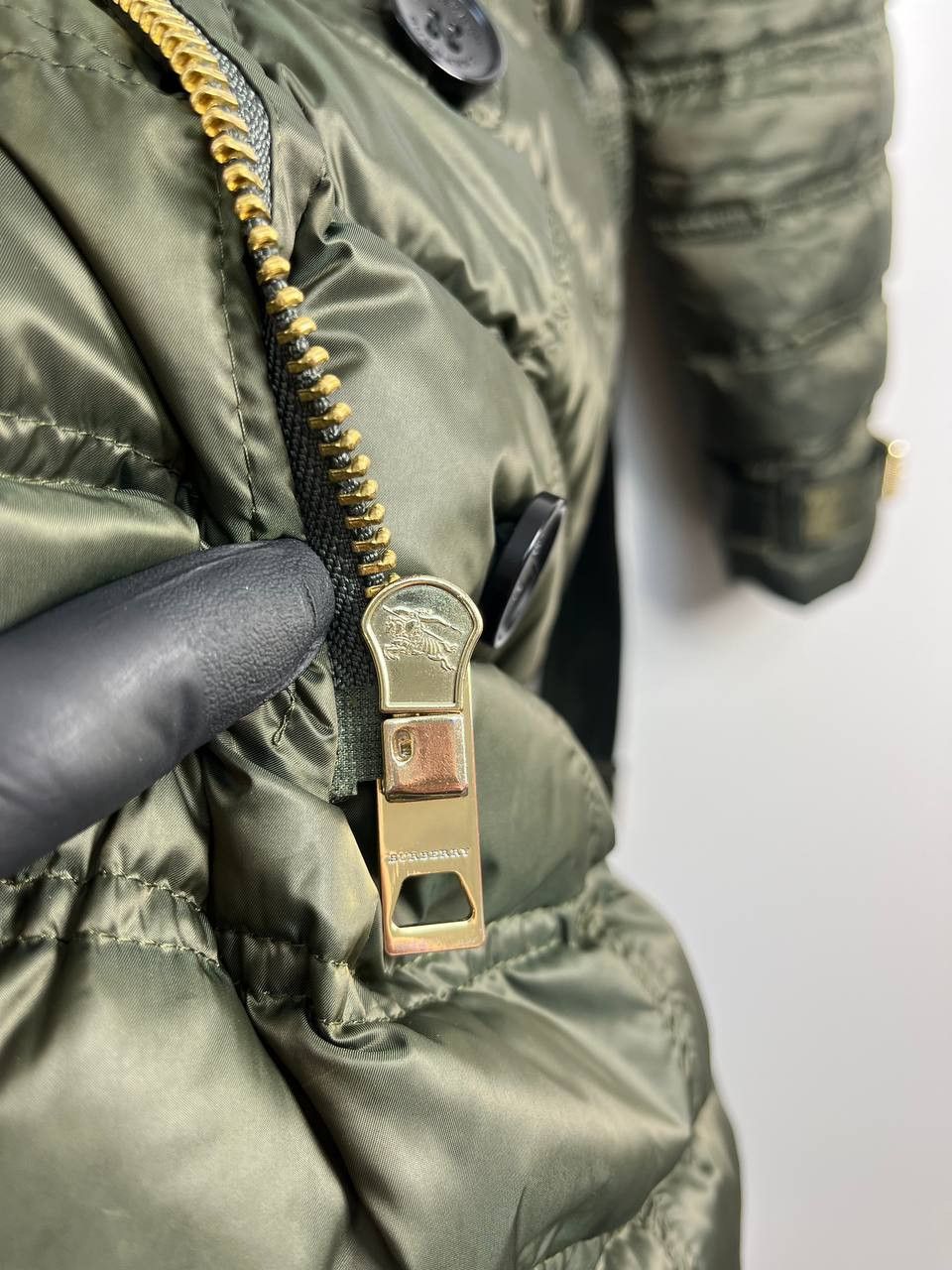 Burberry Burberry London Quilted Puffer Coat Hooded Womens Size L Size L / US 10 / IT 46 - 6 Thumbnail