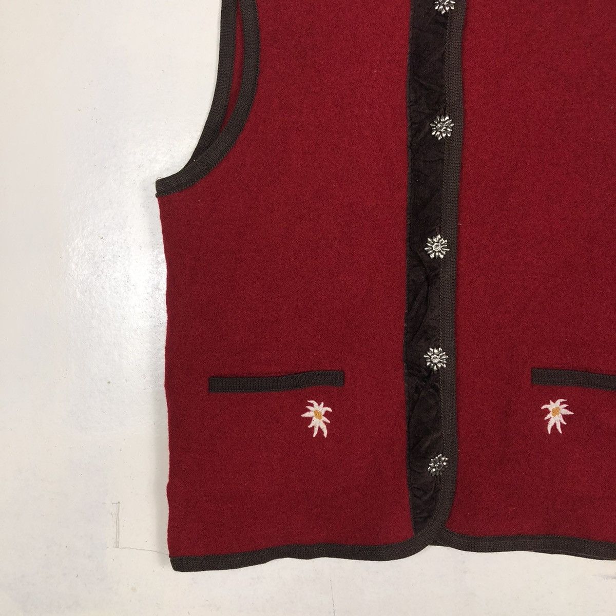 Vintage 📌VINTAGE WOOL VEST JACKET WALK WINKLER ITALY Size US XL / EU 56 / 4 - 6 Thumbnail