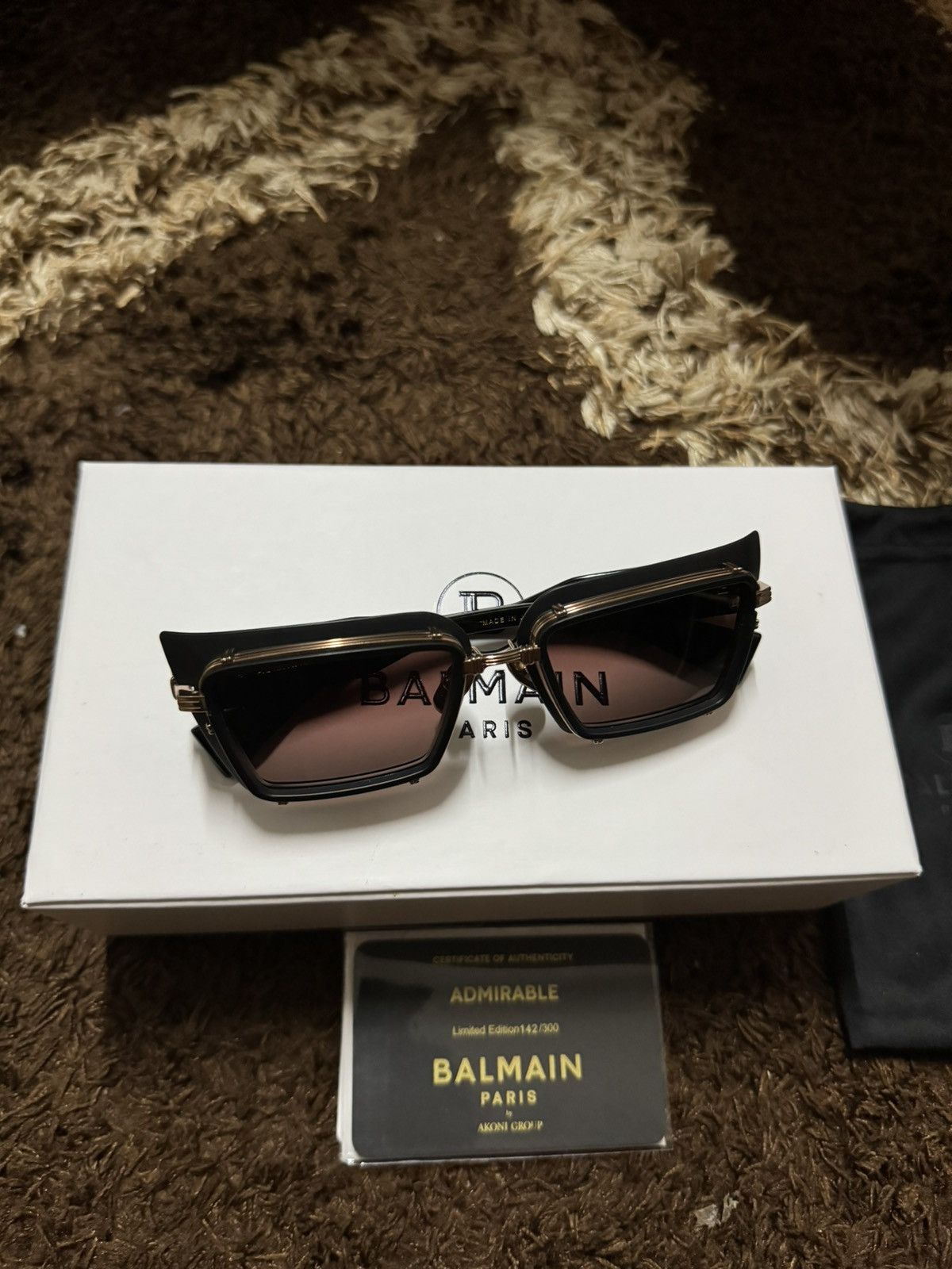 Balmain Bailman sungglasess Size ONE SIZE - 6 Thumbnail
