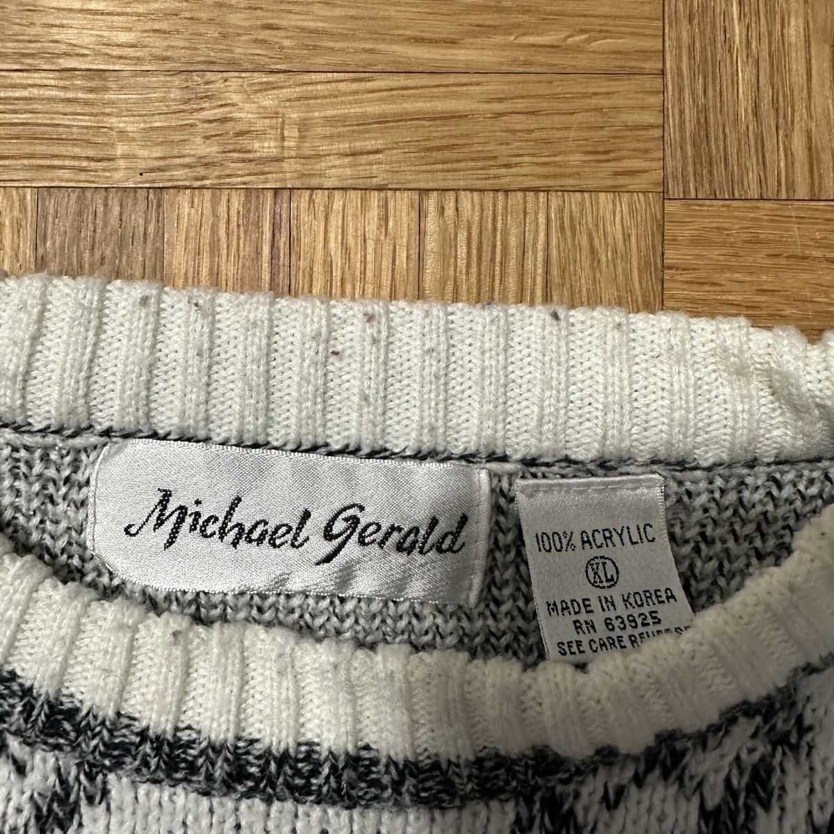 Vintage Vintage Michael Gerald sweater Size US XL / EU 56 / 4 - 4 Thumbnail