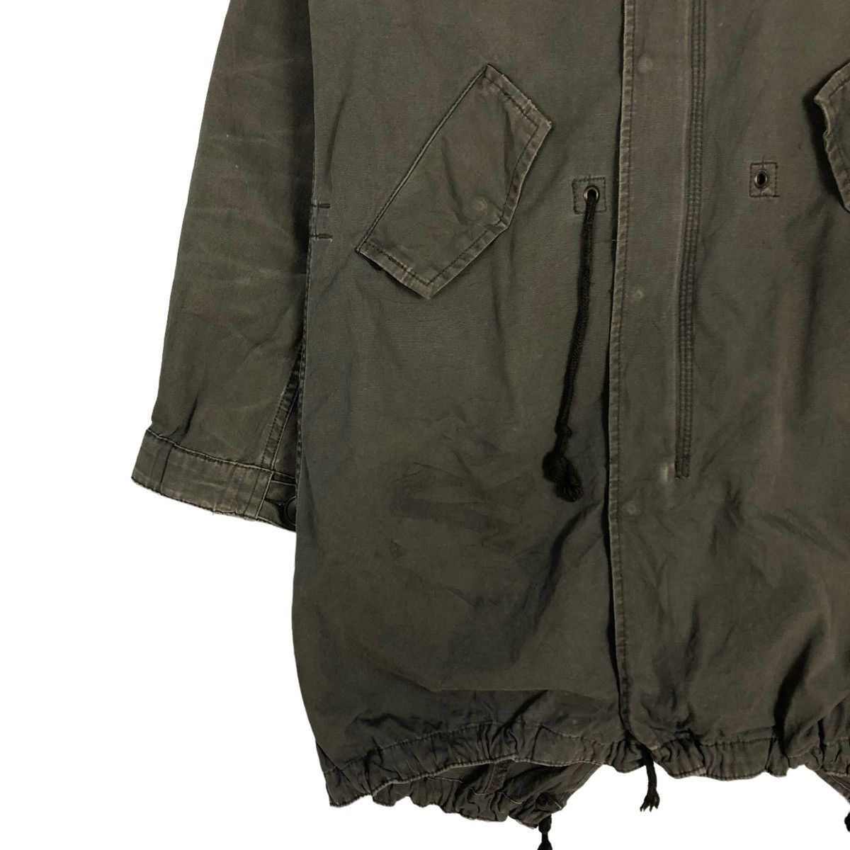 Alpha Industries 🔥VINTAGE PARKA JACKET ALPHA INDUSTRIES MINK FUR BLANKET USA Size US M / EU 48-50 / 2 - 4 Thumbnail