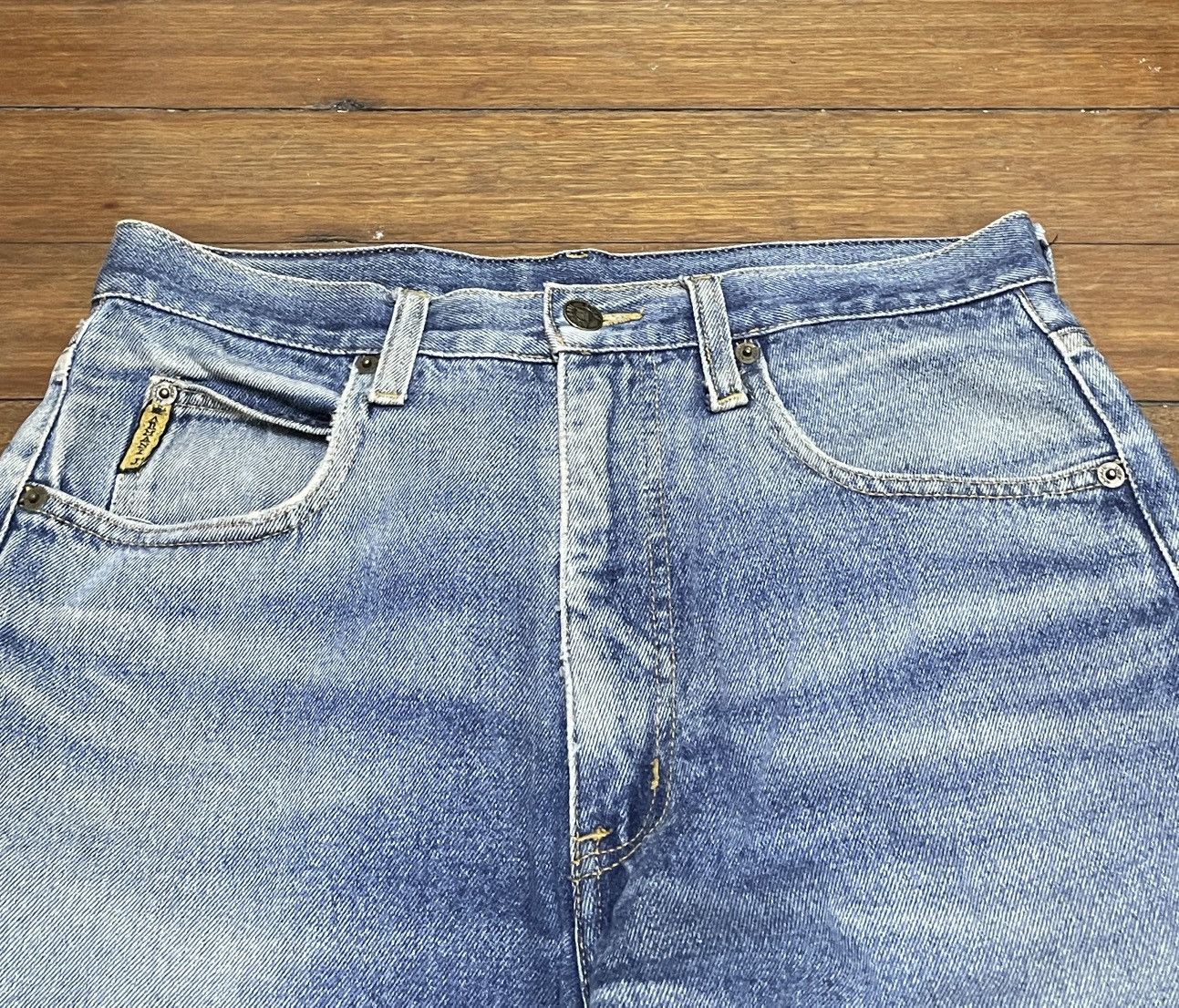 14th Addiction × Giorgio Armani × Vintage Very Rare Design Vintage Brand Giorgio Armani Jeans 1980s Size US 30 / EU 46 - 3 Thumbnail