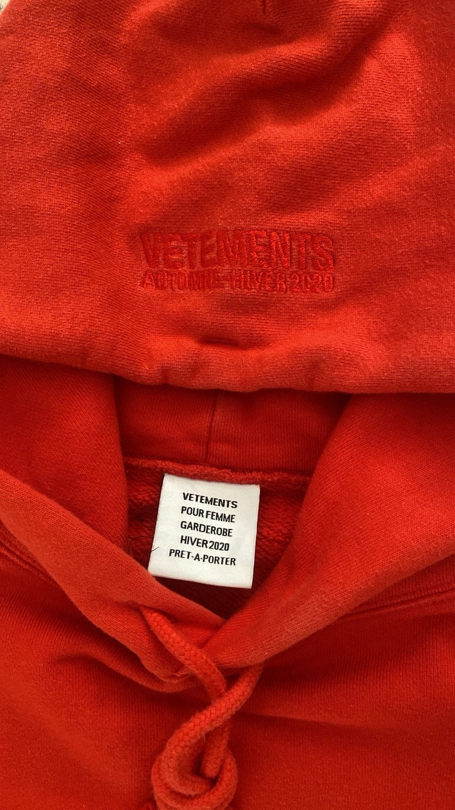 Vetements Vetements Coke Sample Hoodie Size US S / EU 44-46 / 1 - 3 Thumbnail