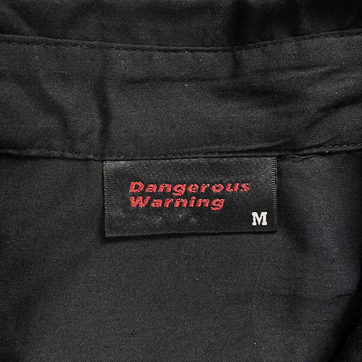 Mari's Rock 2000s Dangerous Warning Punk Rock Style Shirt Size US M / EU 48-50 / 2 - 5 Thumbnail