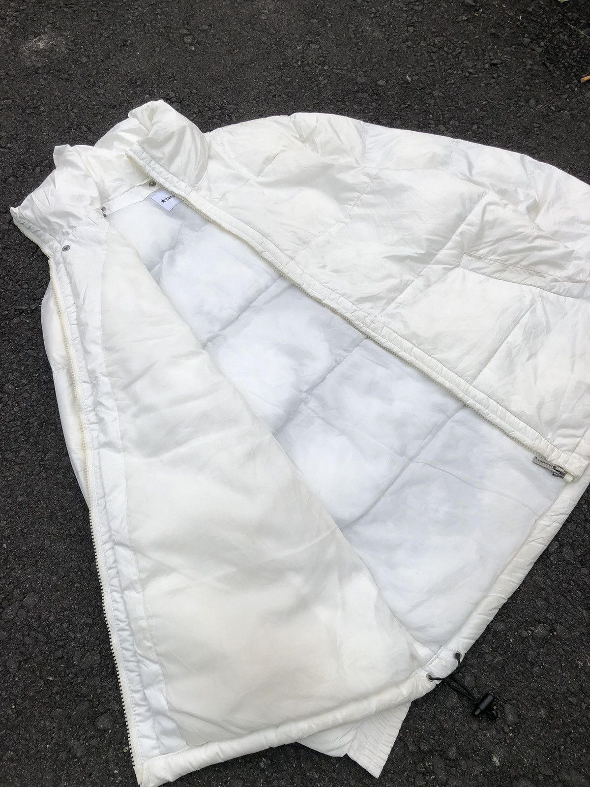 Japanese Brand Vintage Y2K Converse Fullzipper Winter Puffer Jacket Size US XL / EU 56 / 4 - 1 Thumbnail