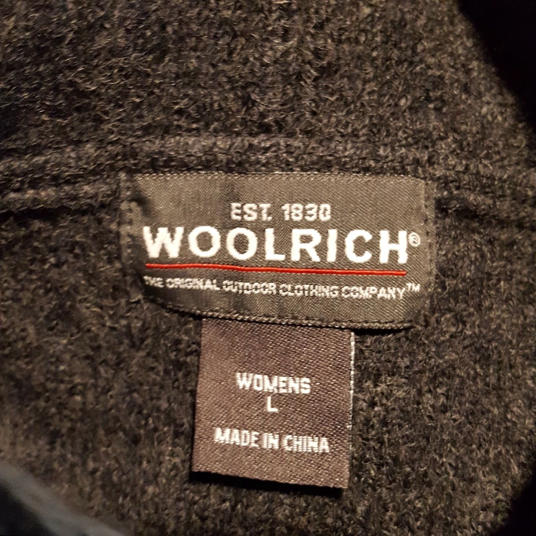 Vintage VINTAGE Woolrich Floral Hoodie Cardigan Sweater Zip Up Hooded L Knit Gray Size L Womens - 90s Flower Outdoor Casual Fit: Regular Size L / US 10 / IT 46 - 6 Thumbnail