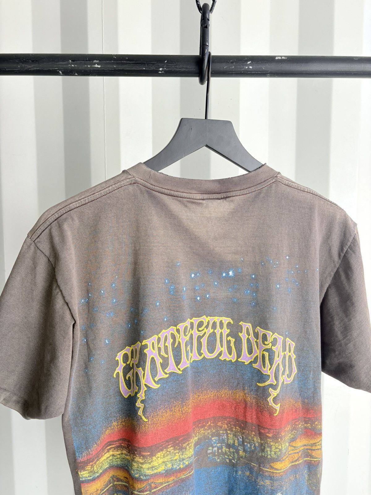 Band Tees Thrashed Grateful Dead Sun Faded Distressed ERD GRUNGE Size US L / EU 52-54 / 3 - 6 Thumbnail