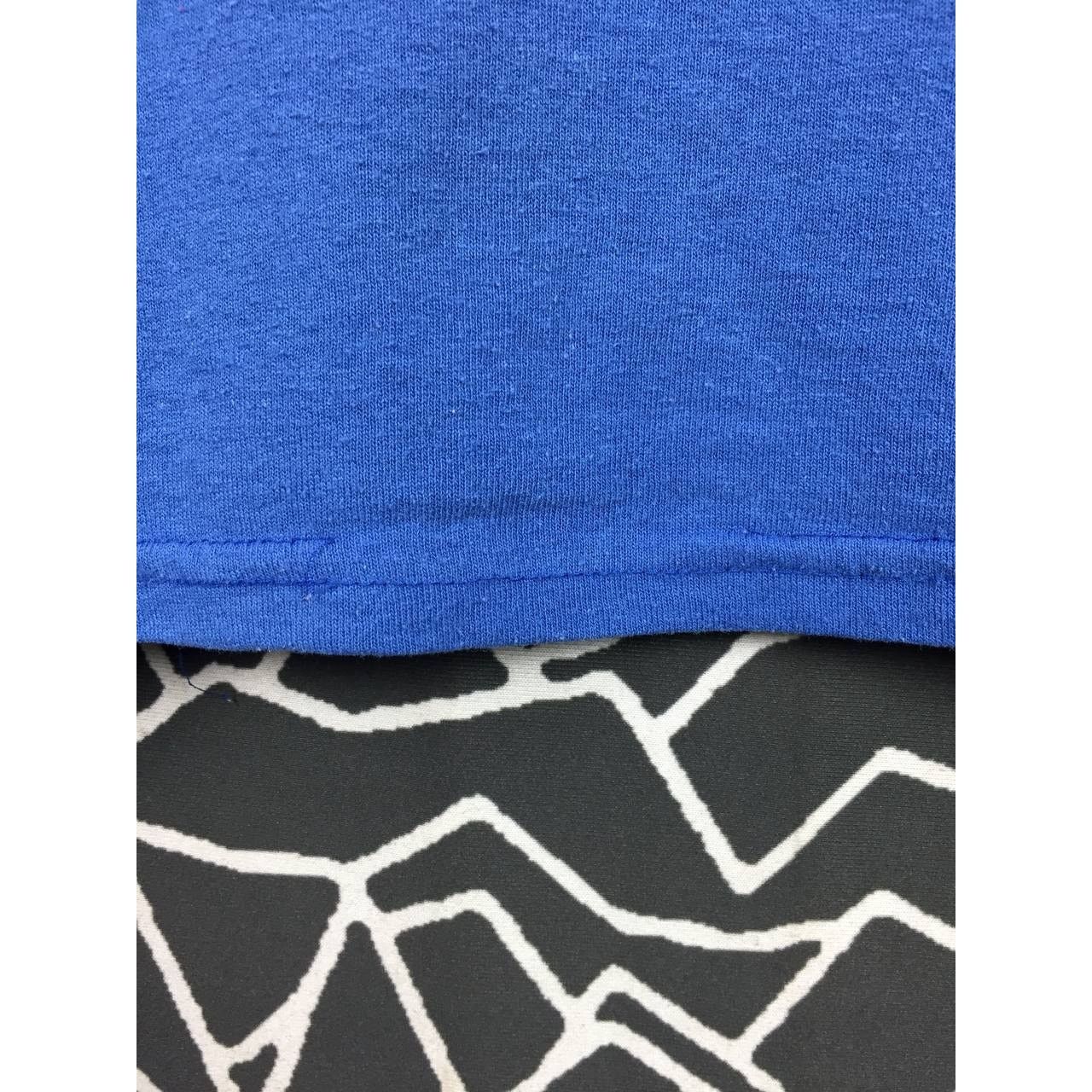 Augusta Sportswear × Vintage Vtg 50/50 Augusta Sportswear Young Life Sleeve Stripe Tee Size US S / EU 44-46 / 1 - 12 Thumbnail