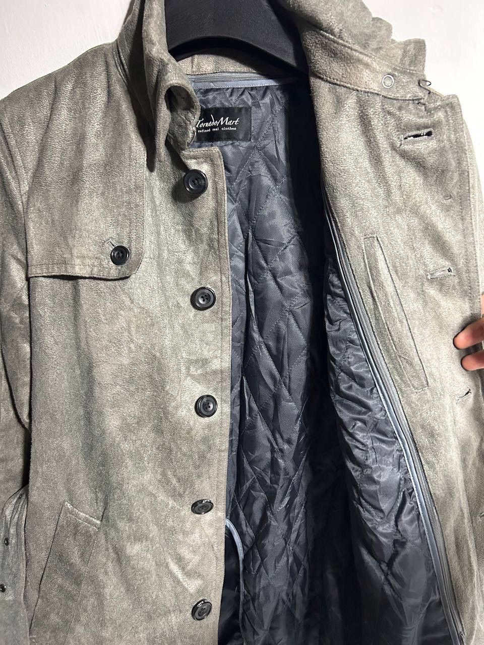 Tornado Mart Tornado Mart Suede Trench Coat Size US M / EU 48-50 / 2 - 18 Thumbnail