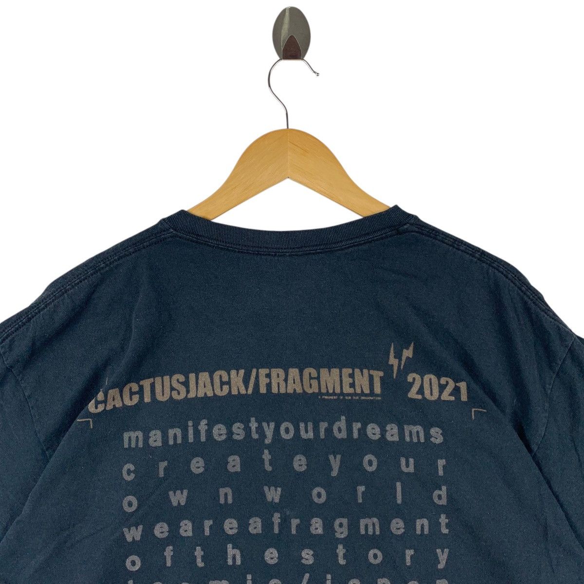 Other Travis Scott Cactus Jack x Fragment Manifest Your Dreams Tee Size US L / EU 52-54 / 3 - 10 Thumbnail