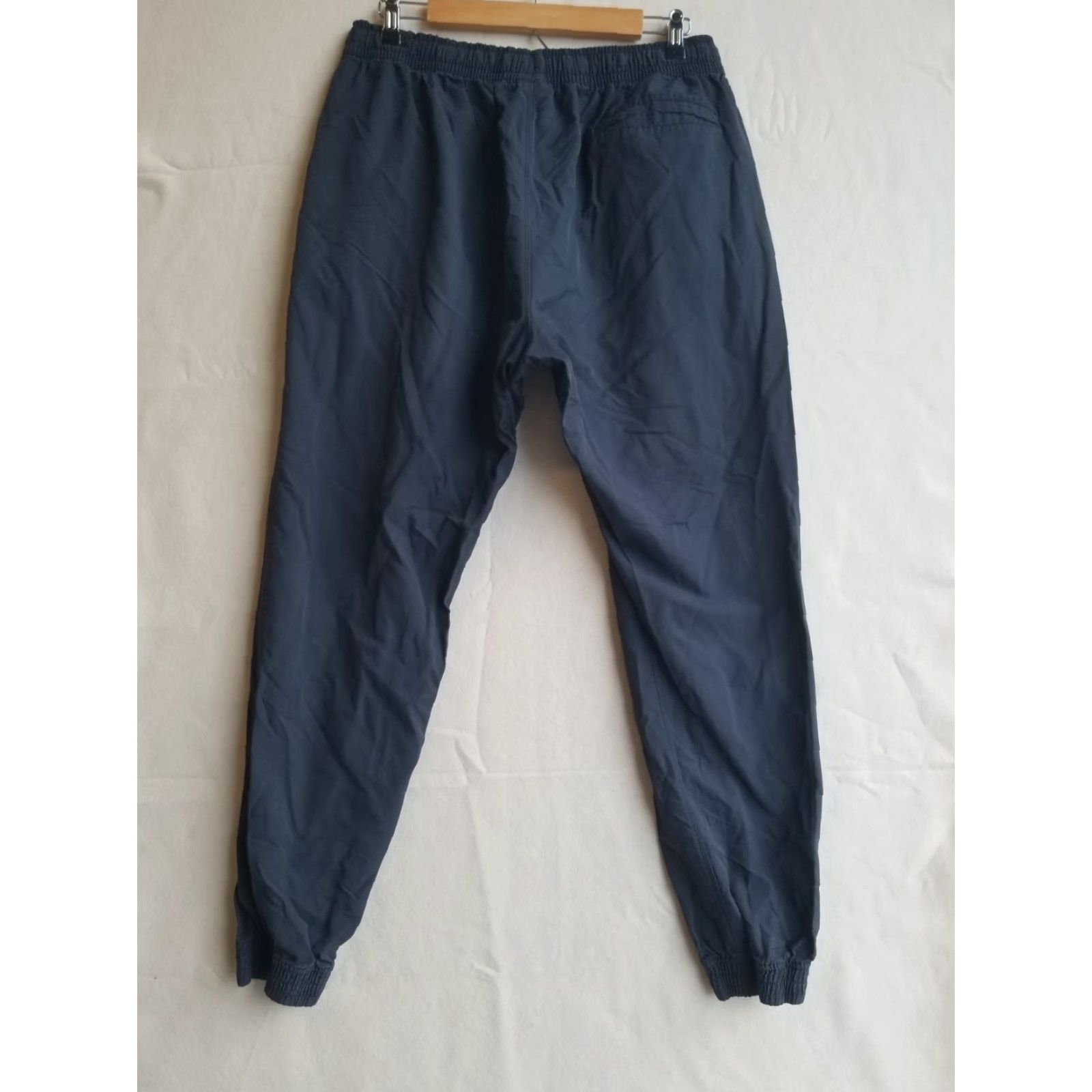 Nike Nike Sweatpants Mens XXL Gray Cotton Nylon Drawstring Logo Embroidered Casual Pants Size US 39 - 2 Thumbnail