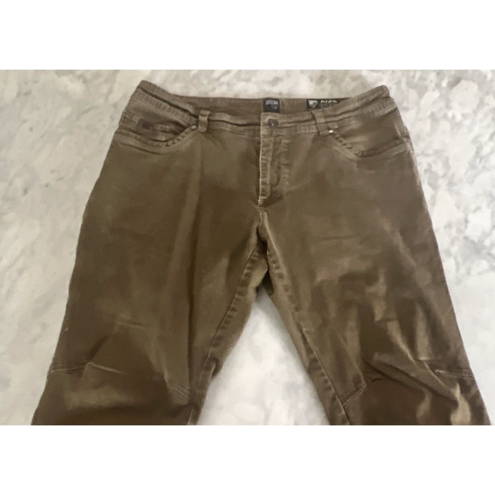Vintage Kuhl Kanvus Jean Men 38x34 Greenish Hiking Outdoor Cotton Stretch Pants Regular Straight Mens 38 Green"} Size US 38 / EU 54 - 7 Thumbnail
