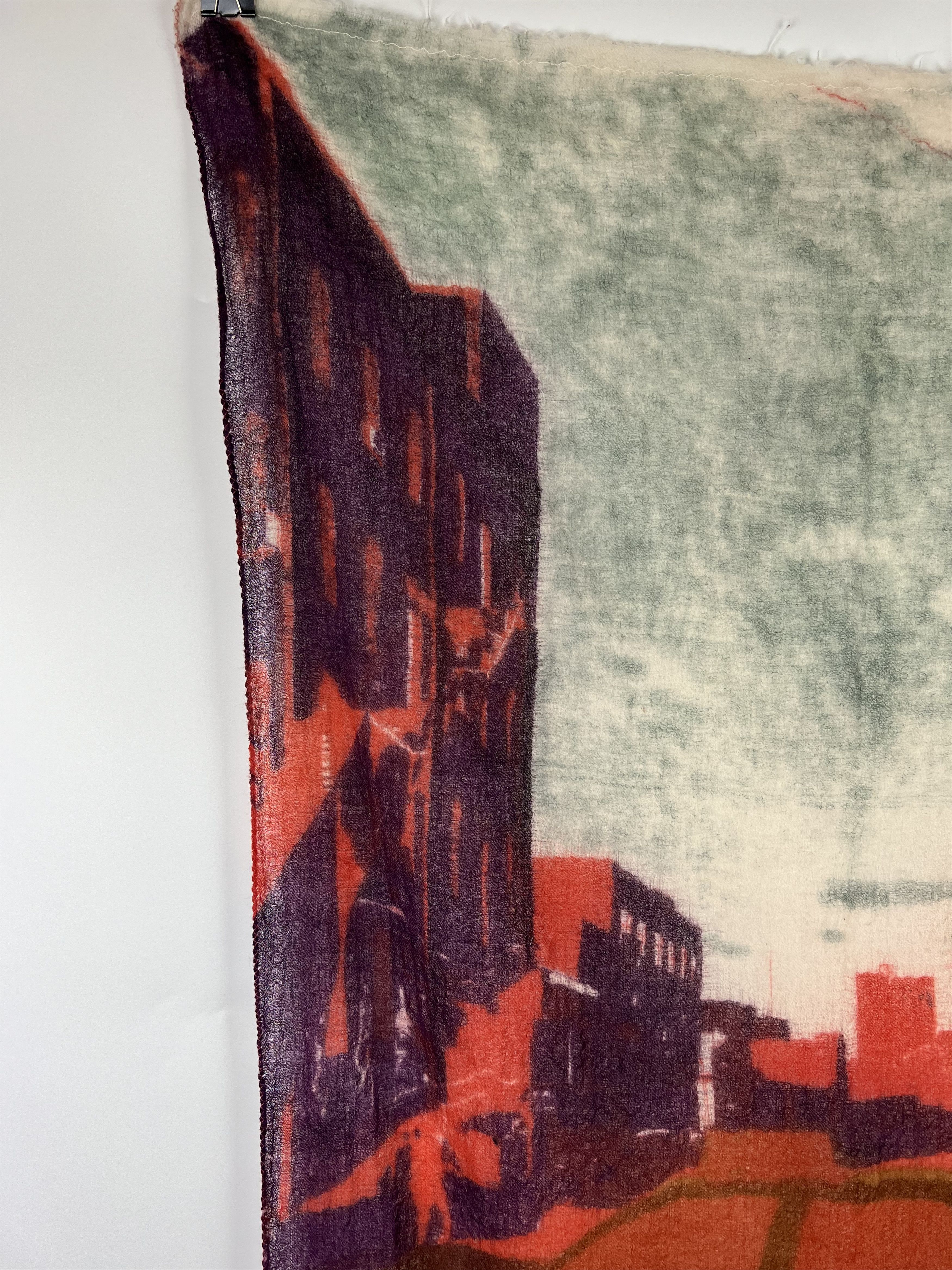 Becksondergaard Beck Sondergaard Multicolor 100% Wool Scarf 190x90 Size ONE SIZE - 2 Thumbnail