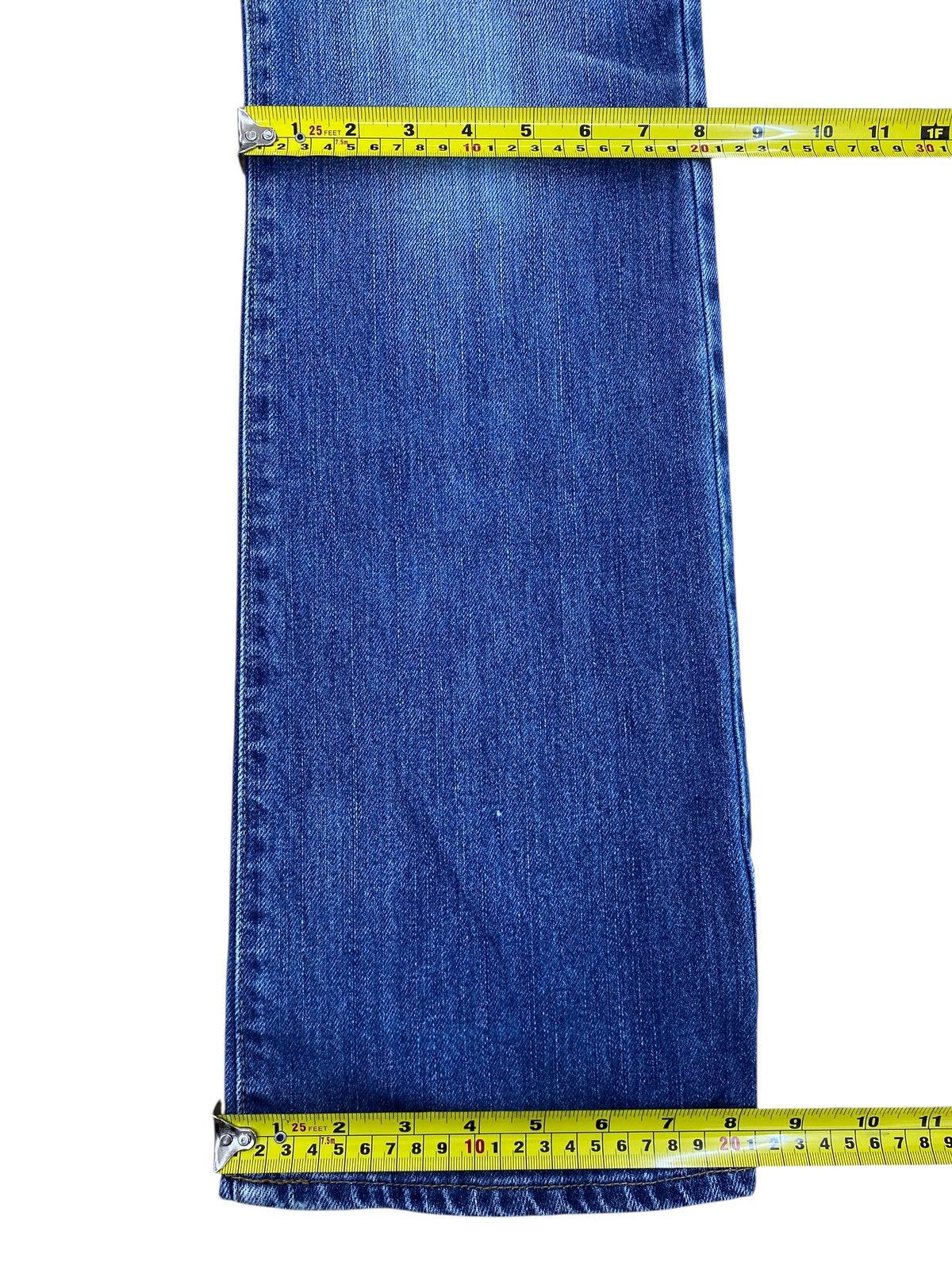 Gap GAP Faded Blue Wash Whiskered Style Boot Cut Jeans Size US 32 / EU 48 - 9 Thumbnail