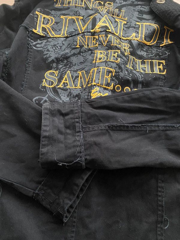 Affliction × Vintage Black vintage rivaldi jacket Size US L / EU 52-54 / 3 - 3 Thumbnail
