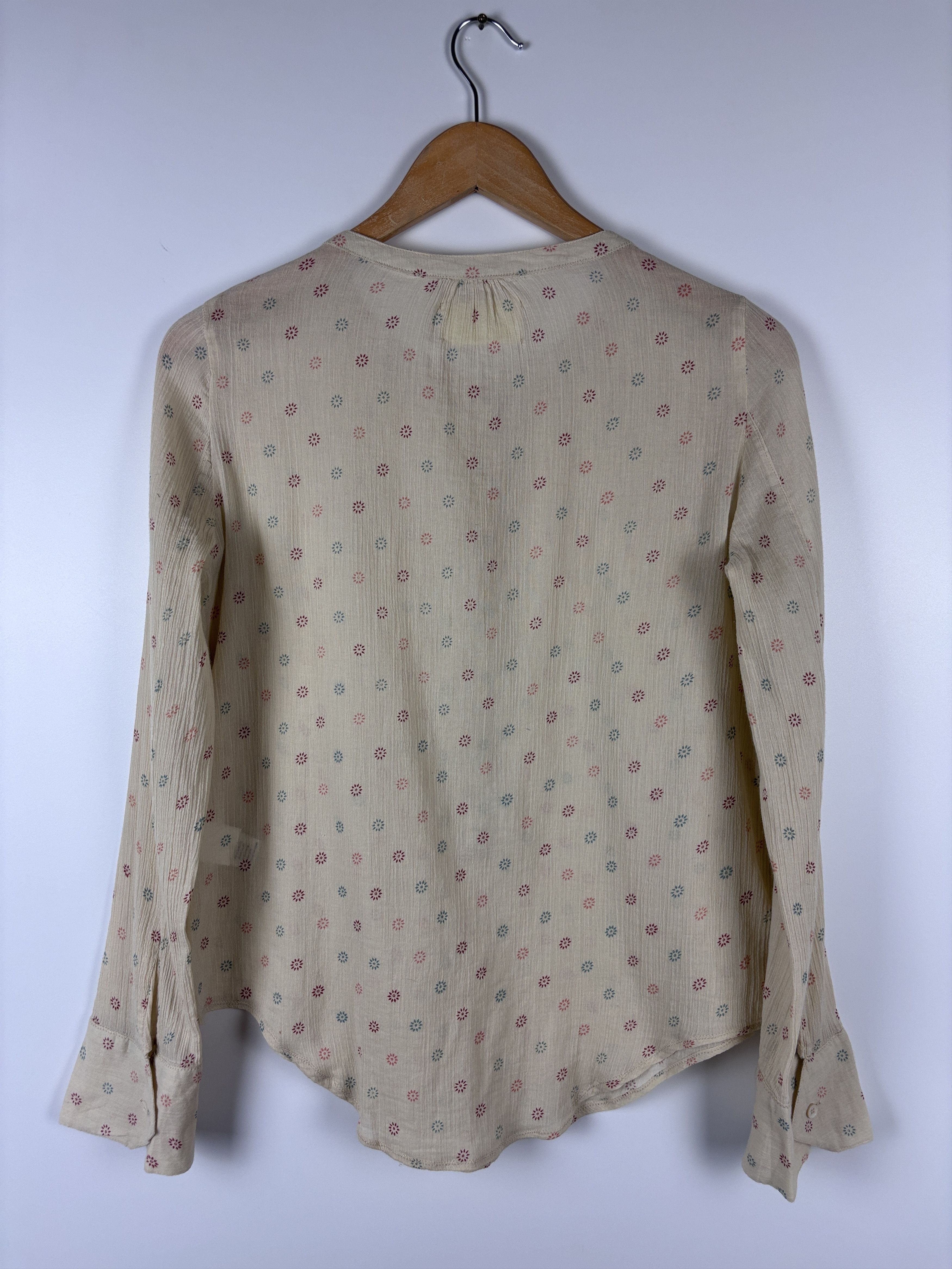 Zadig & Voltaire Zadig & Voltaire Blouse Shirt Tunic Beige Cotton Size S Size S / US 4 / IT 40 - 6 Thumbnail